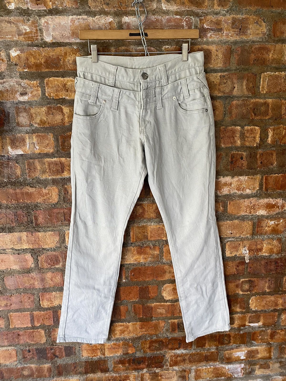 PPFM Japanese Brand double waist Skull pants Size US 30 / EU 46 - 7 Thumbnail