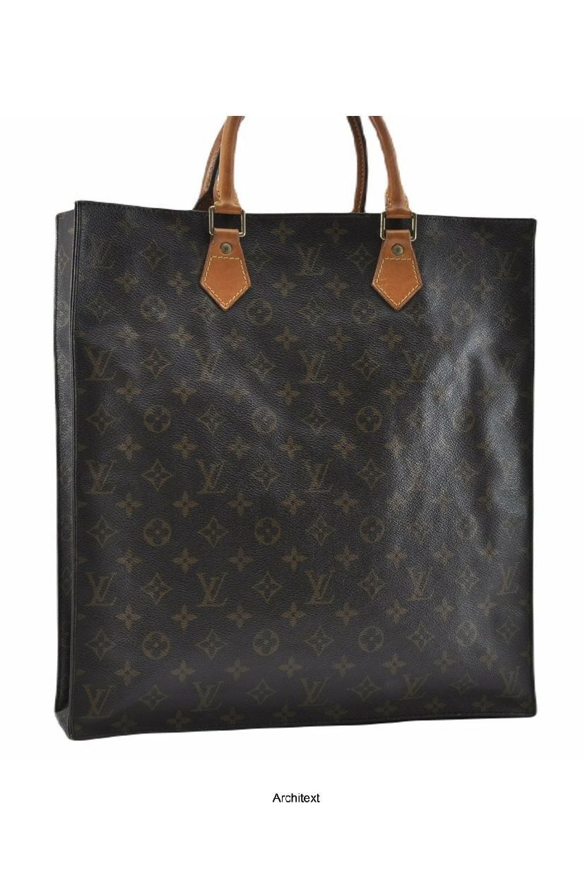 Louis Vuitton Monogram Tote Bag in Brown, Women's