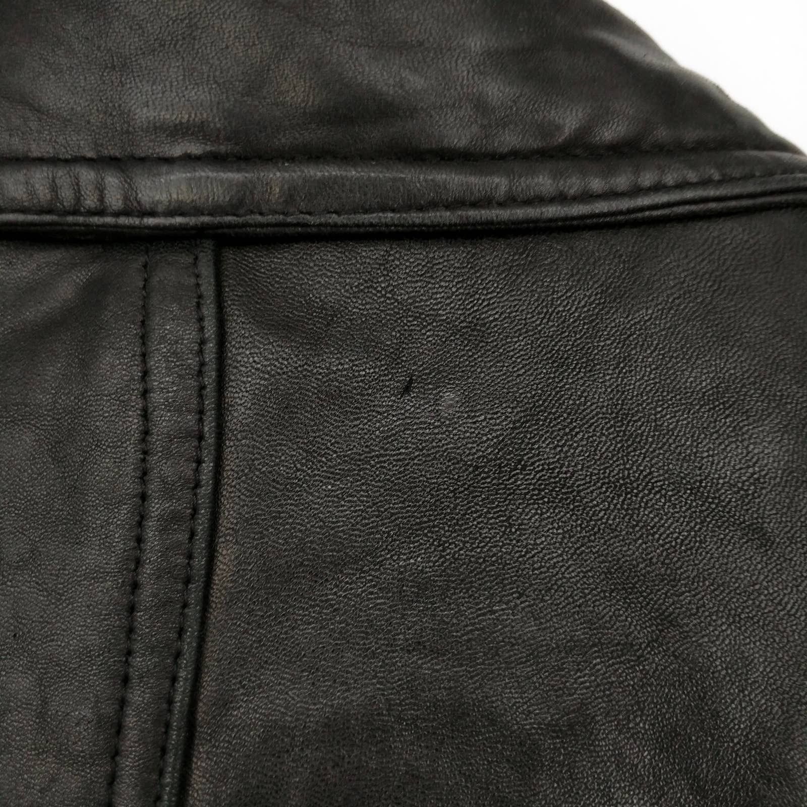 Andrew Marc × Vintage Vintage Marc New York Lamb Leather Moto Bomber Jacket M Size US M / EU 48-50 / 2 - 8 Thumbnail