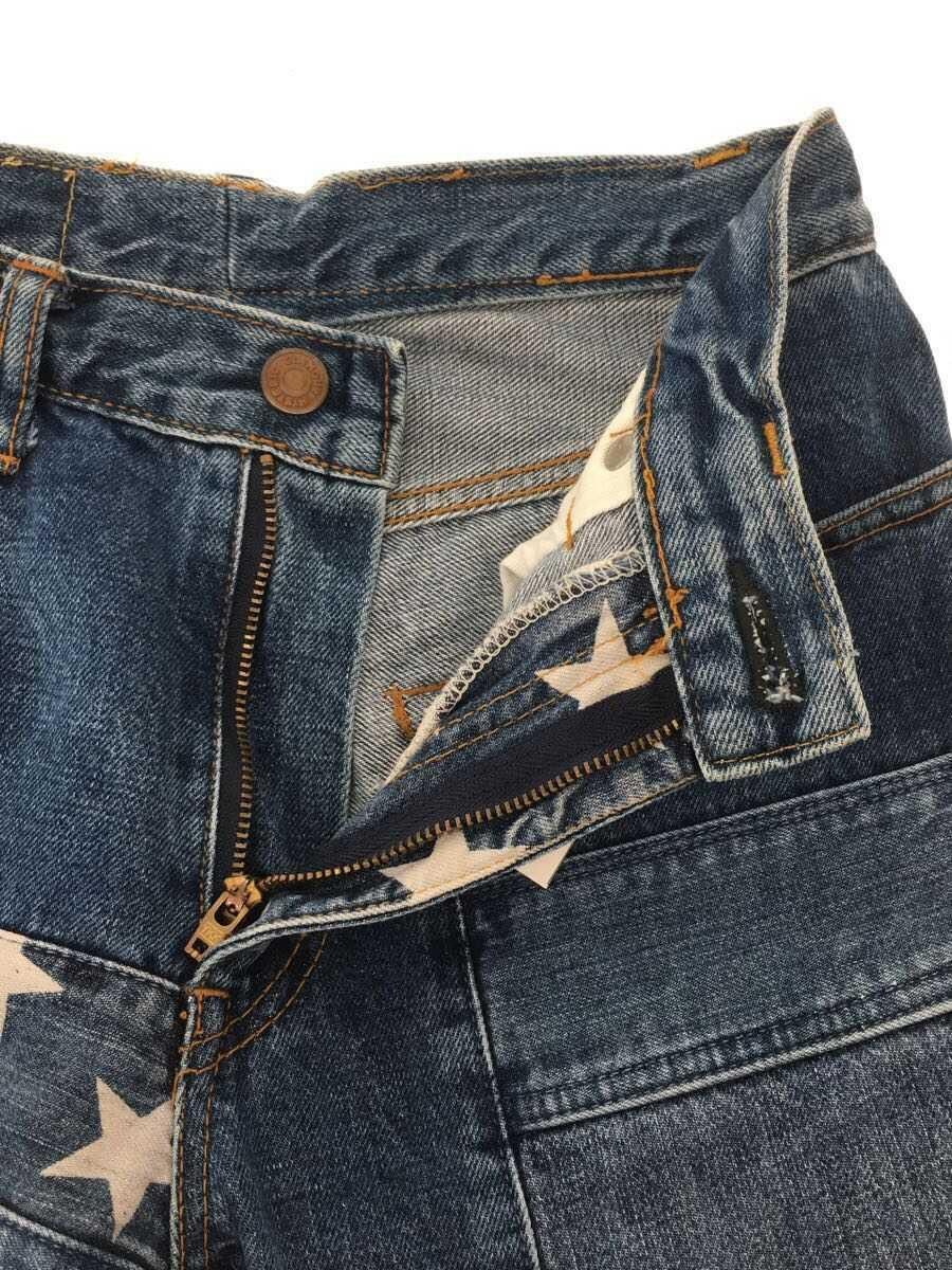 Hysteric Glamour Reconstructed Star Denim Jeans Size 26" / US 2 / IT 38 - 3 Thumbnail
