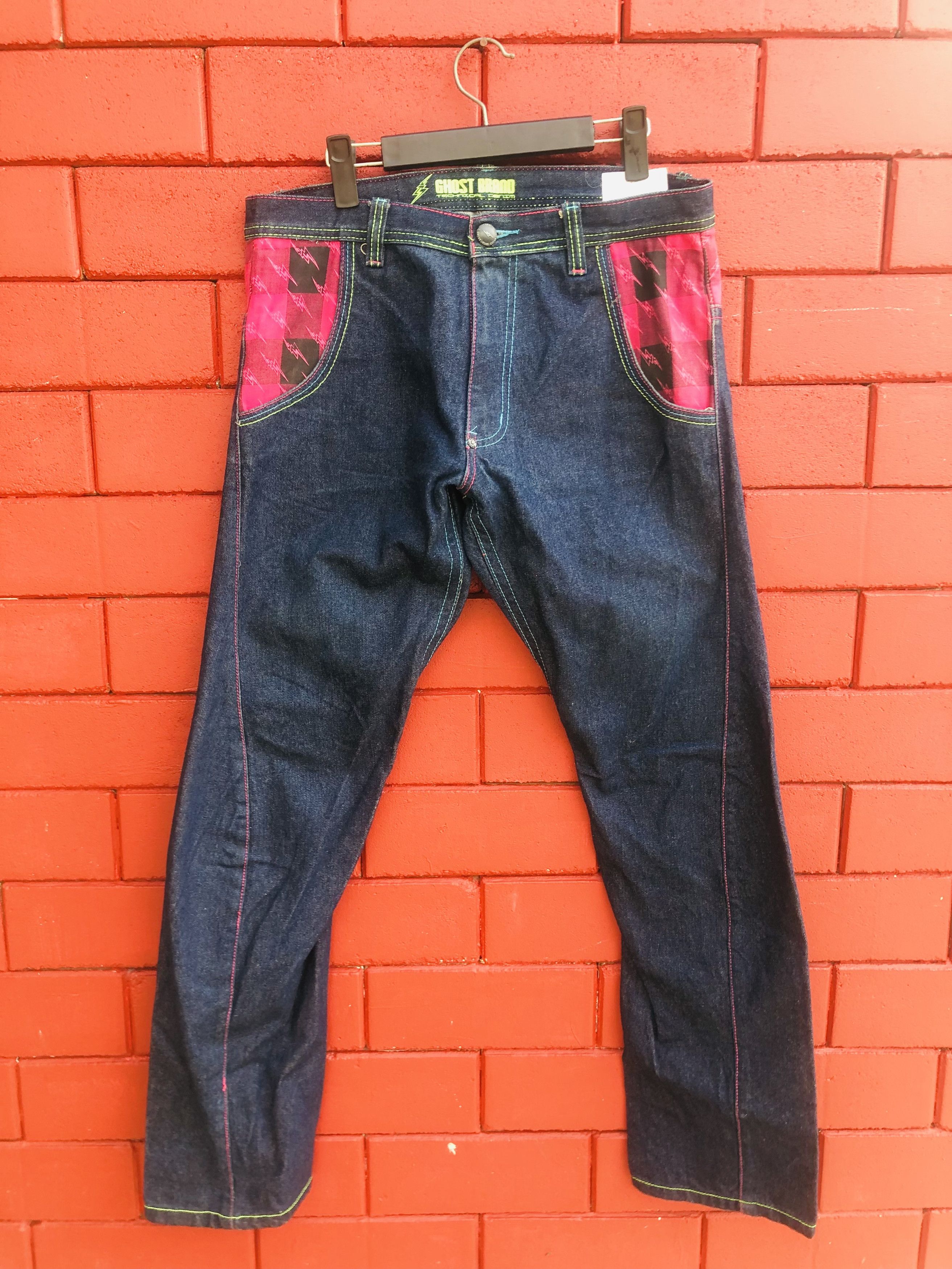 Japanese Brand Vintage Ghost Brand Japanese Designer Fashion Style Size US 33 - 1 Thumbnail