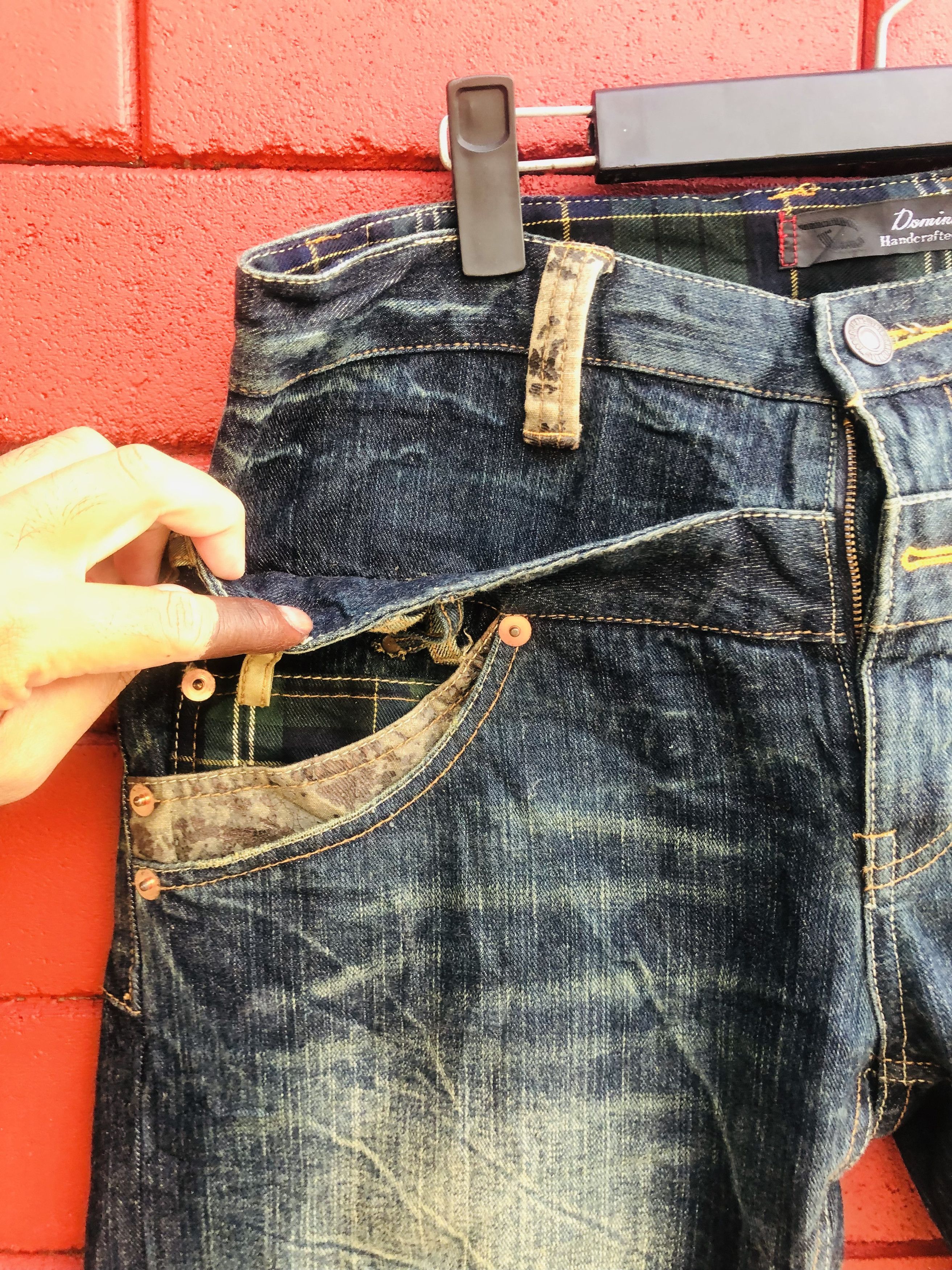 Japanese Brand Vintage Dorminate Japanese Designer Fashion Style Size US 33 - 5 Thumbnail