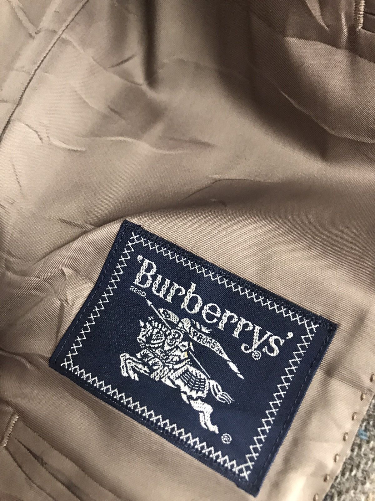 Burberry × Vintage Burberry wool coat jacket Size US S / EU 44-46 / 1 - 3 Thumbnail