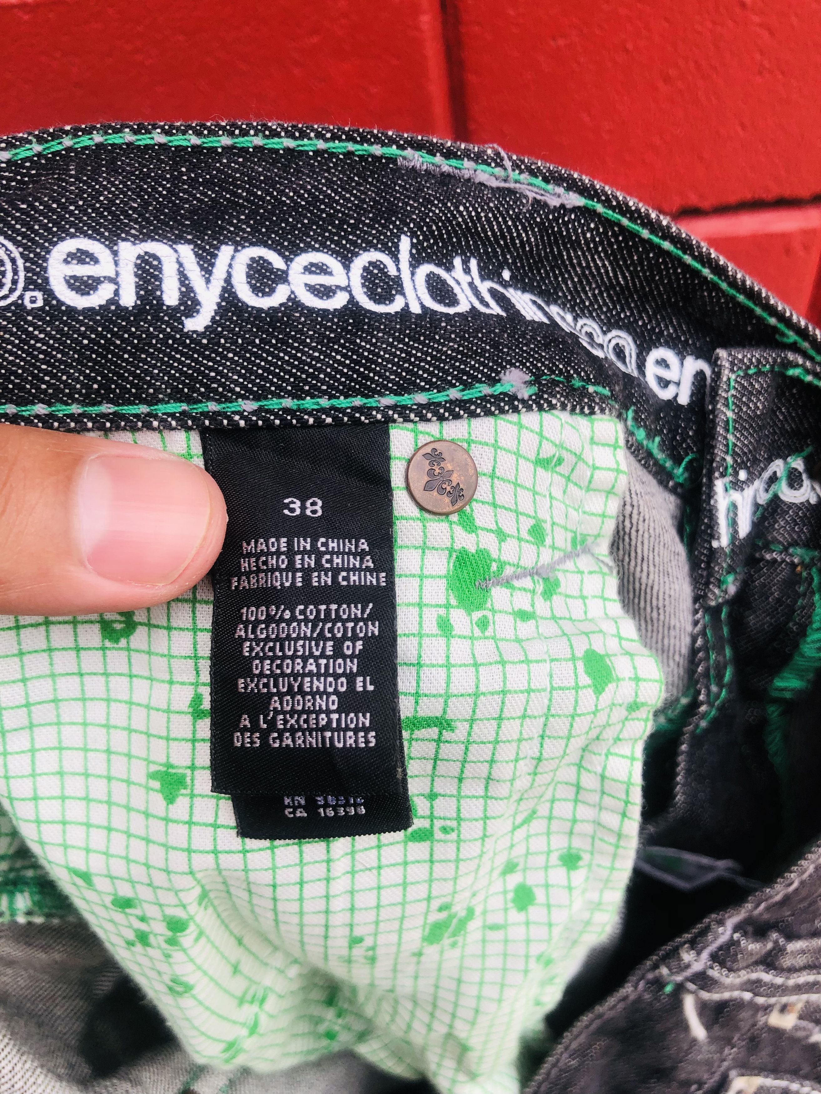Japanese Brand Vintage Enyce Japanese Designer Fashion Style Size US 38 / EU 54 - 9 Thumbnail