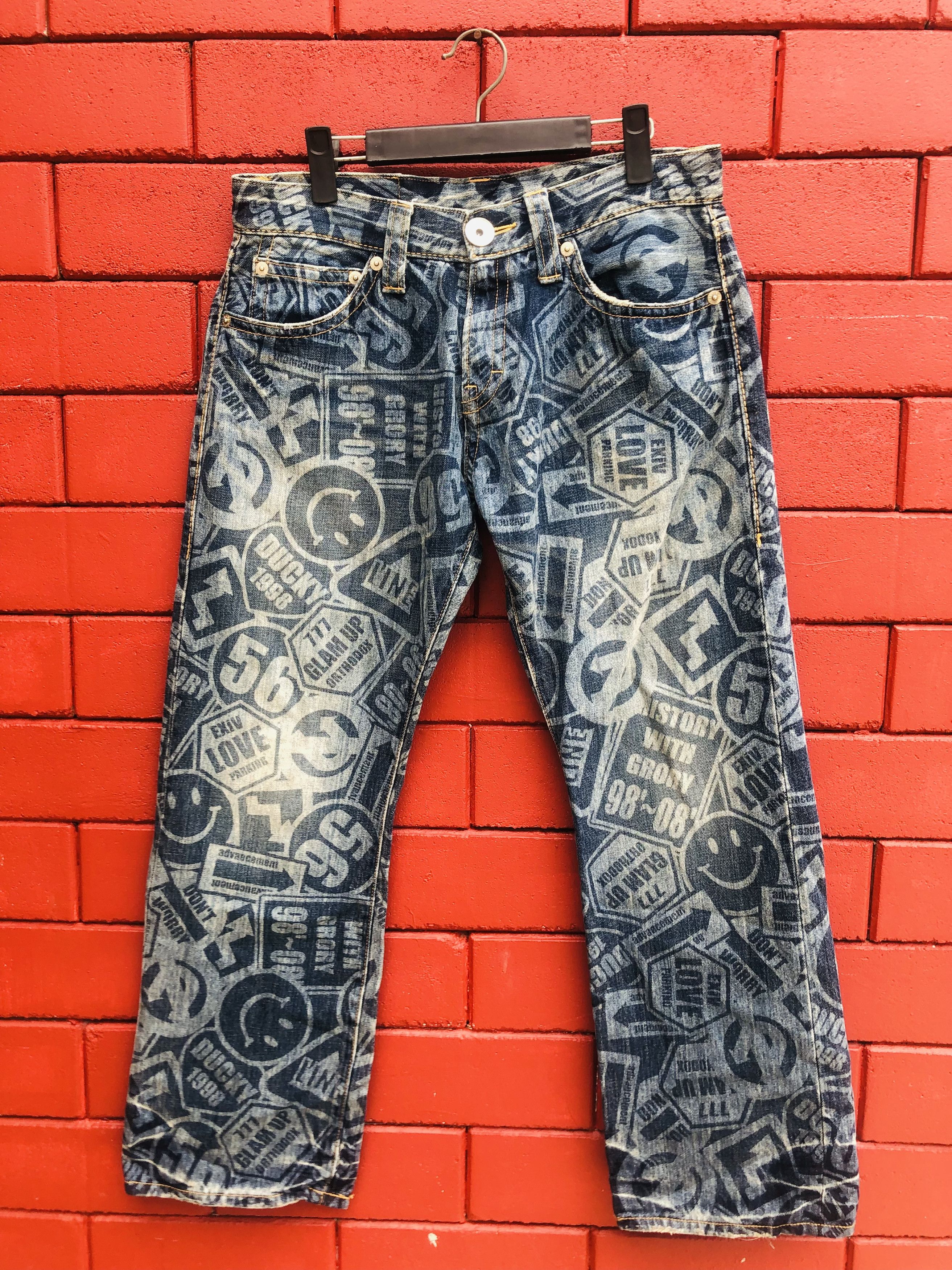 image of Vintage Cocolulu Japanese Designer Fashion Style, Men's (Size 31)