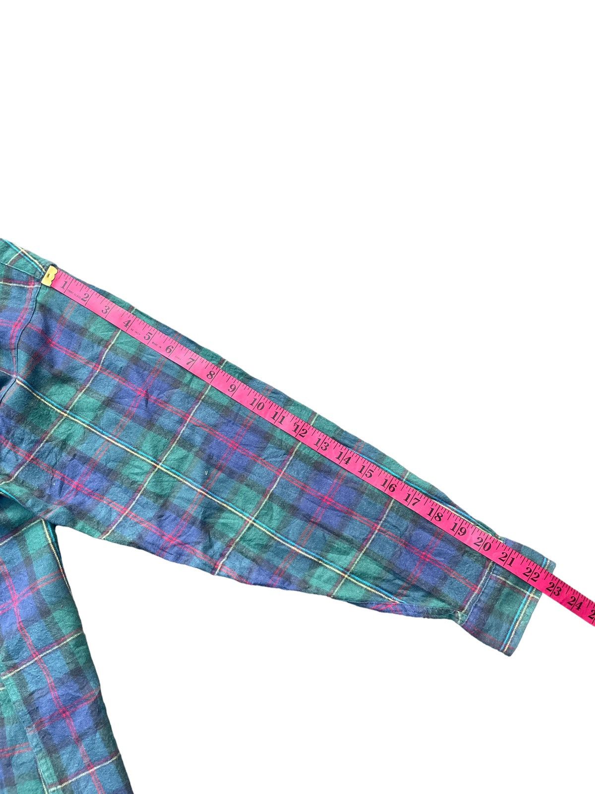 L.L. Bean Vintage L.L.Bean Women Checkered Shirt Size L / US 10 / IT 46 - 12 Thumbnail