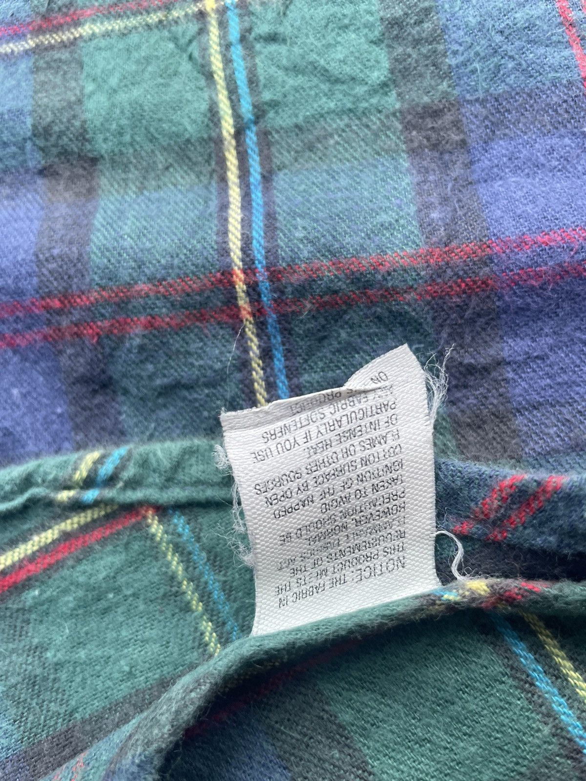 L.L. Bean Vintage L.L.Bean Women Checkered Shirt Size L / US 10 / IT 46 - 7 Thumbnail