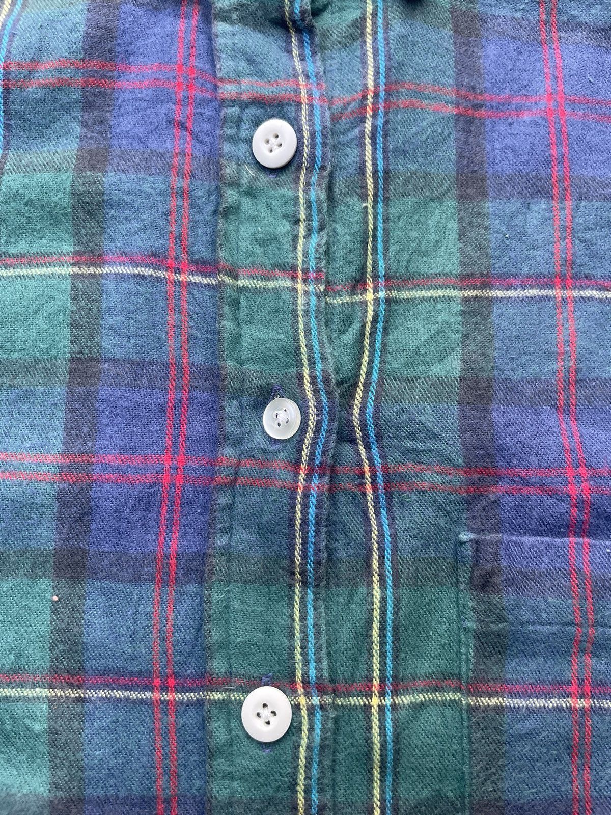 L.L. Bean Vintage L.L.Bean Women Checkered Shirt Size L / US 10 / IT 46 - 9 Thumbnail