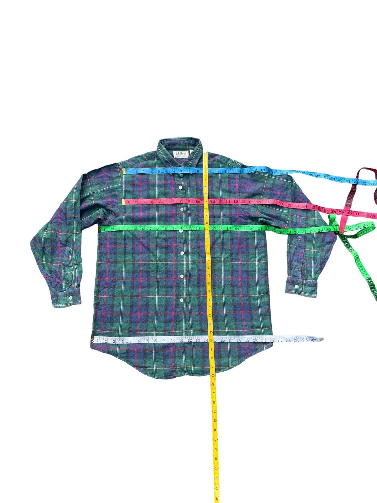 L.L. Bean Vintage L.L.Bean Women Checkered Shirt Size L / US 10 / IT 46 - 10 Thumbnail