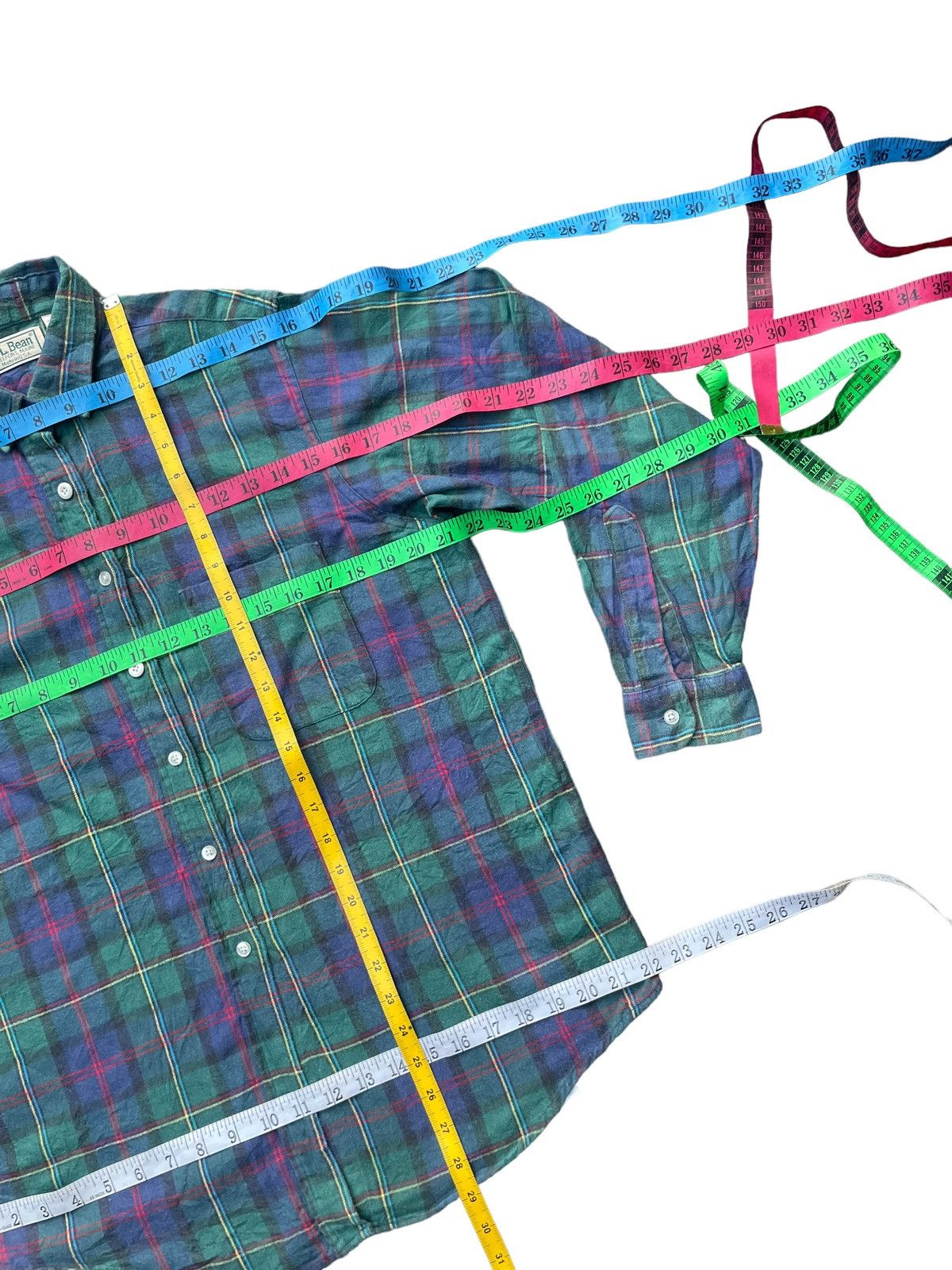 L.L. Bean Vintage L.L.Bean Women Checkered Shirt Size L / US 10 / IT 46 - 11 Thumbnail