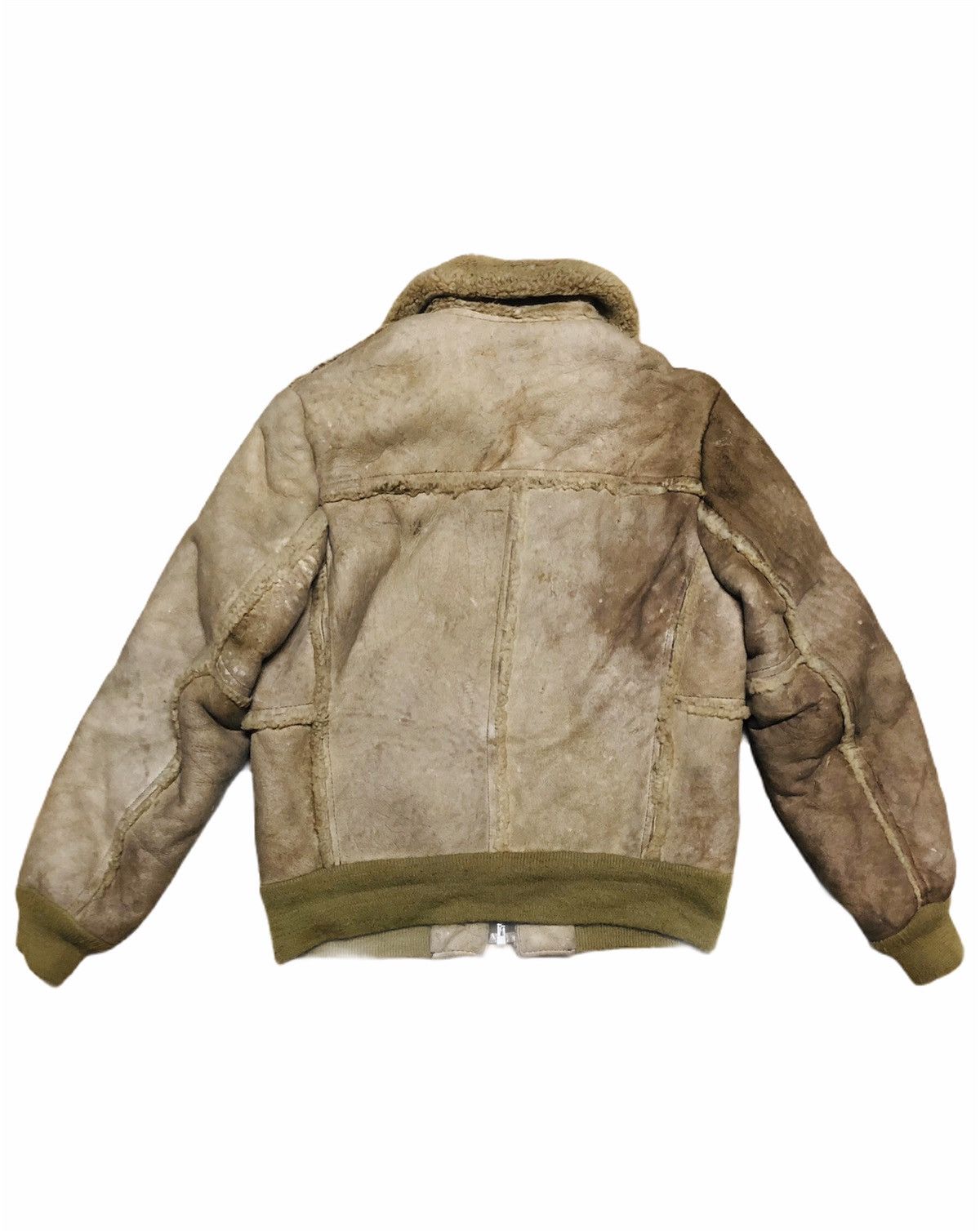 Schott 😱TRUE VINTAGE🚀 TALON Zip 1980s Schott NYC Shearling Jacket Size US M / EU 48-50 / 2 - 3 Thumbnail