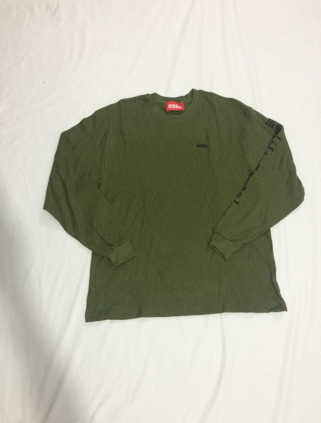 032c vo15 032c green sweatshirt Size US XL / EU 56 / 4 - 5 Thumbnail