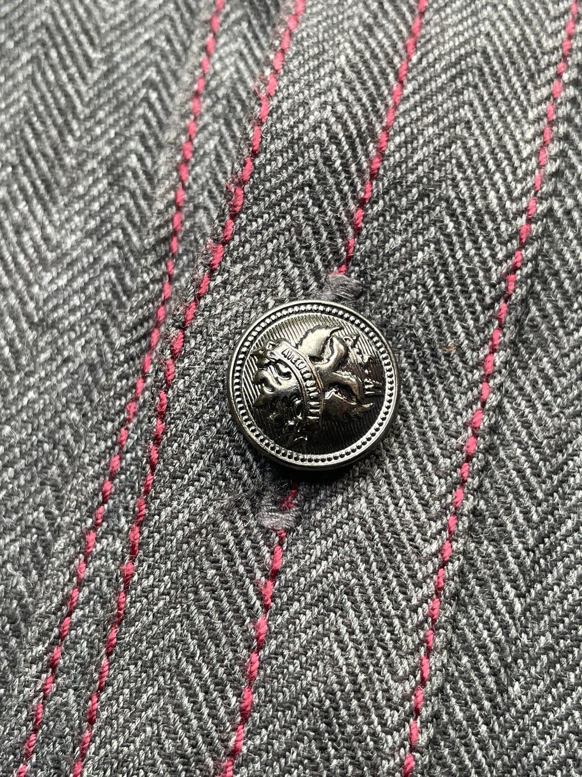 Japanese Brand ASM Western Herringbone Twill Shirt Size US M / EU 48-50 / 2 - 10 Thumbnail
