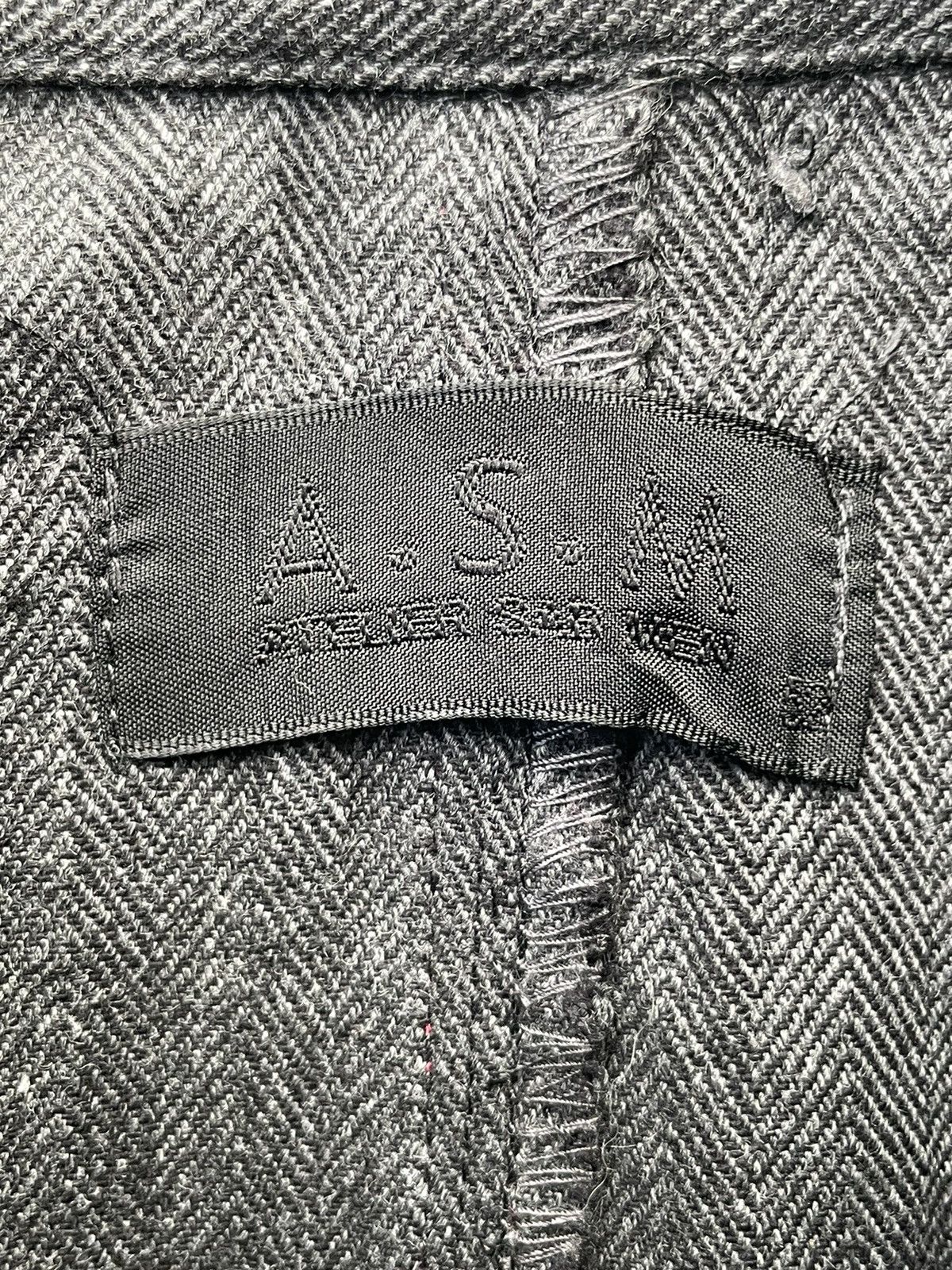 Japanese Brand ASM Western Herringbone Twill Shirt Size US M / EU 48-50 / 2 - 9 Thumbnail