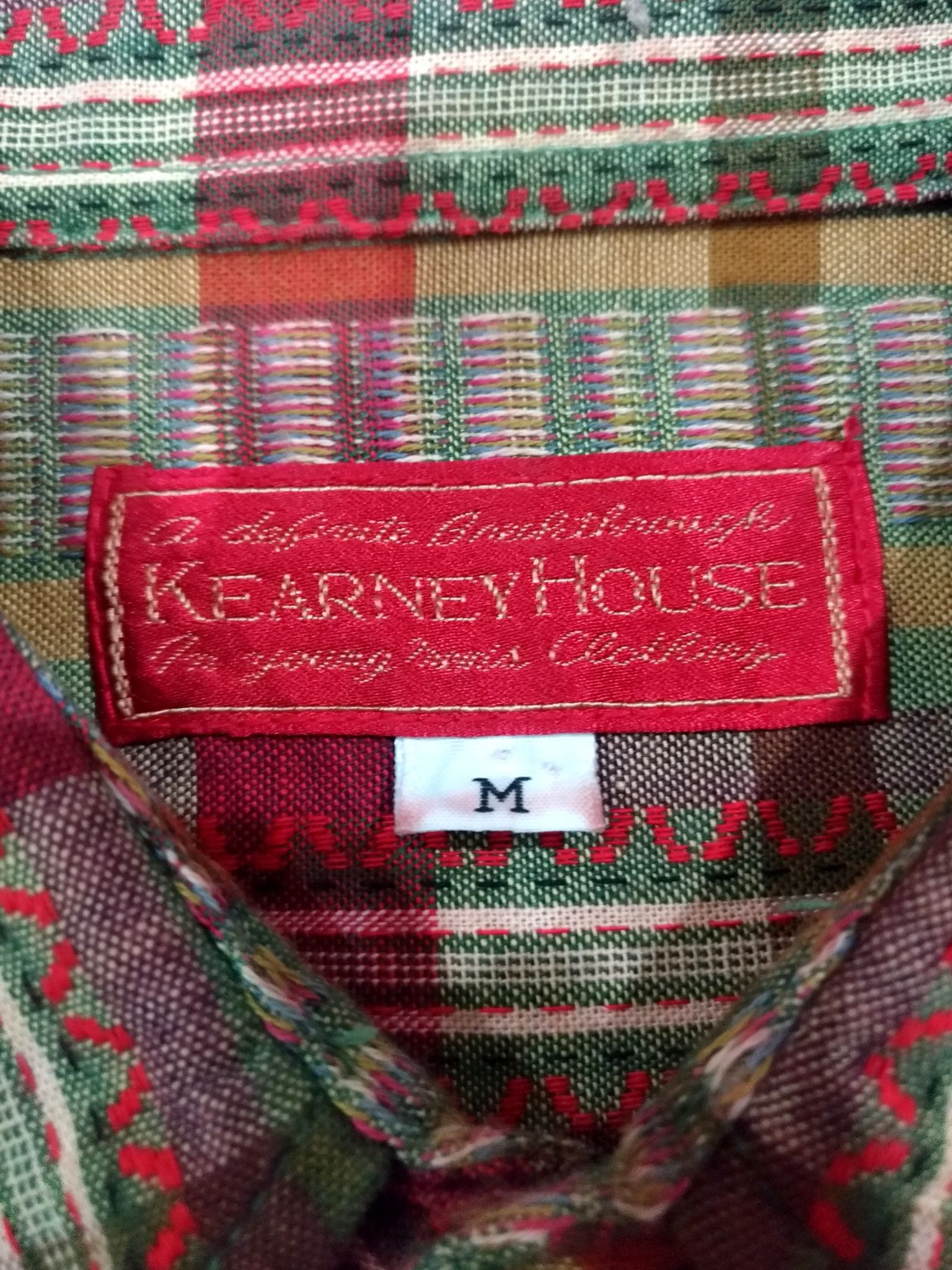 Designer × Japanese Brand RARE! KEARNEY HOUSE CHECKERED LONG SLEEVE SHIRT Size US M / EU 48-50 / 2 - 5 Thumbnail