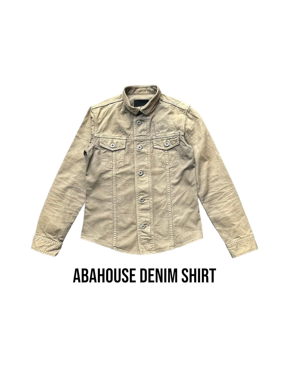 ABAHOUSE Abahouse Denim Shirt Size US S / EU 44-46 / 1 - 1 Thumbnail
