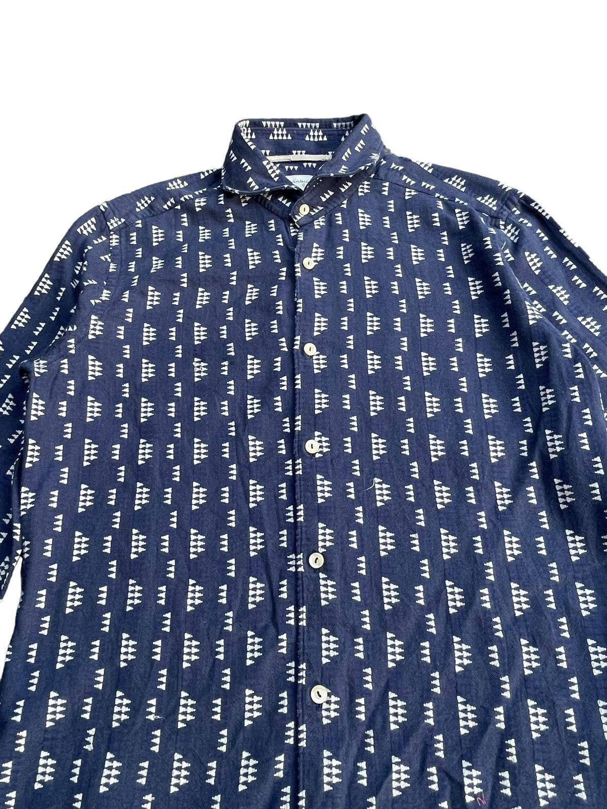 Designer Tintoria Mattei 954 Shirt Size US M / EU 48-50 / 2 - 3 Thumbnail