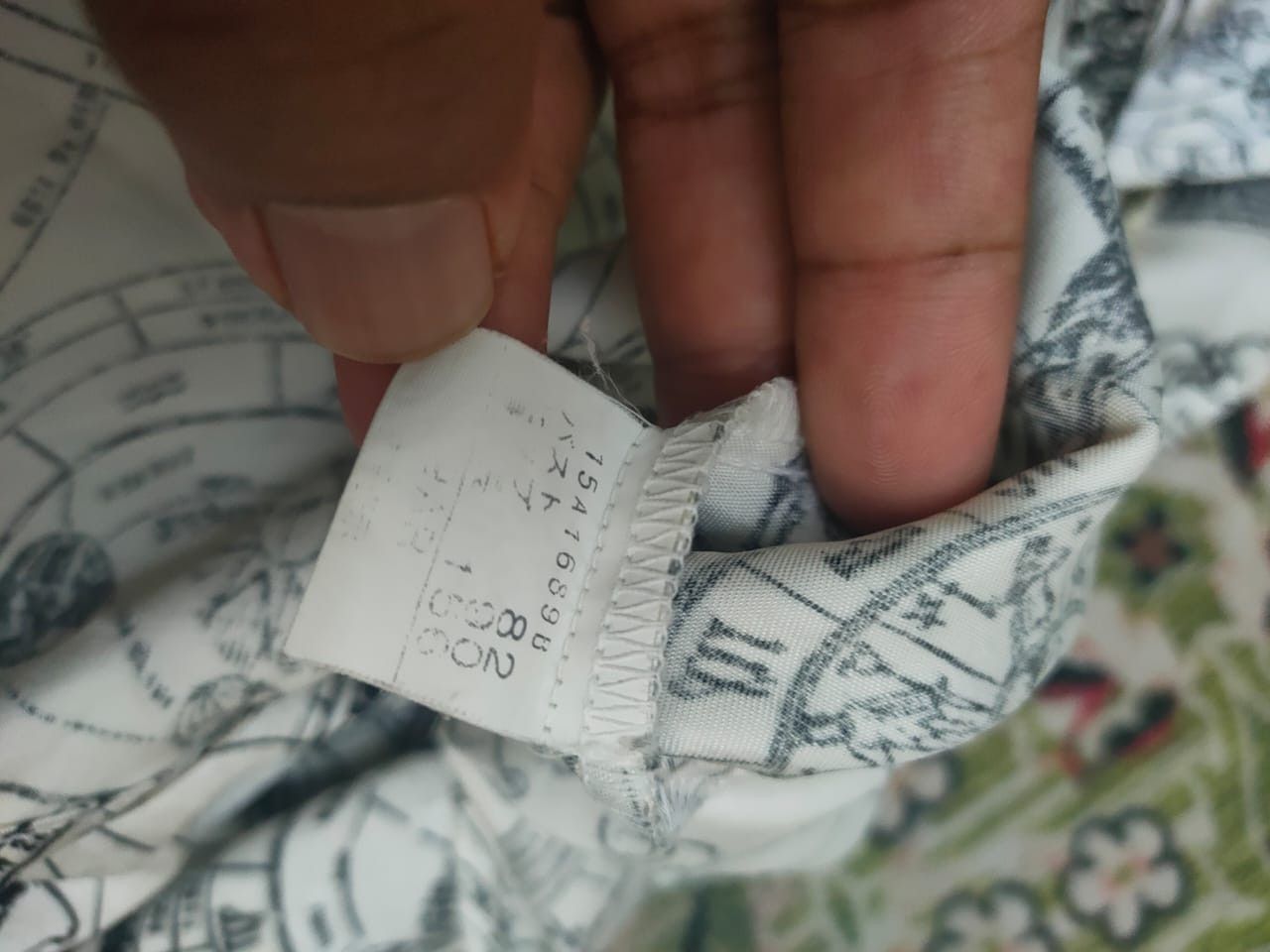 Vintage Vintage Rare Printed Polyester Shirt Size M / US 6-8 / IT 42-44 - 6 Thumbnail