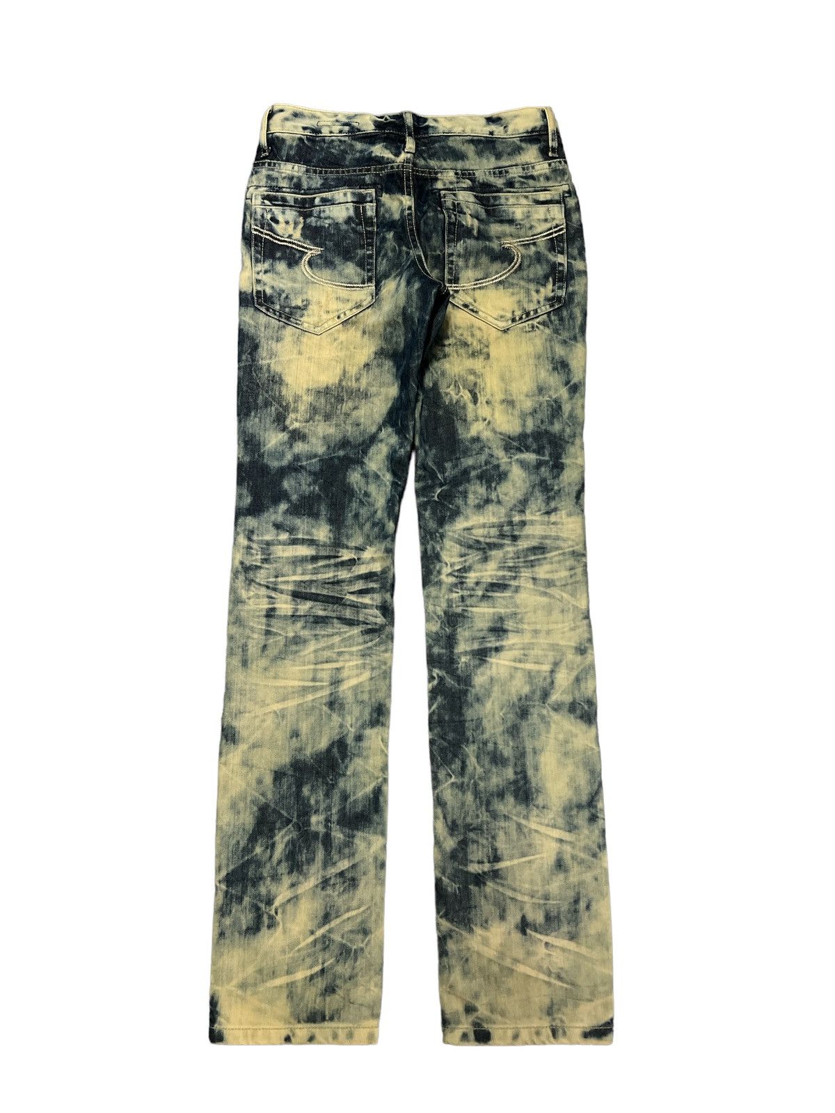 Japanese Brand GRAIL🔥SEMANTIC DESING BLEACH DENIM PANT Size US 29 - 6 Thumbnail