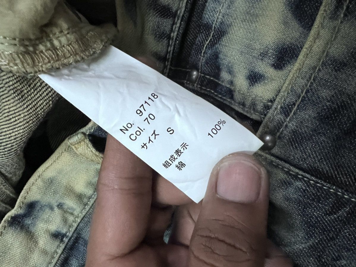 Japanese Brand GRAIL🔥SEMANTIC DESING BLEACH DENIM PANT Size US 29 - 8 Thumbnail