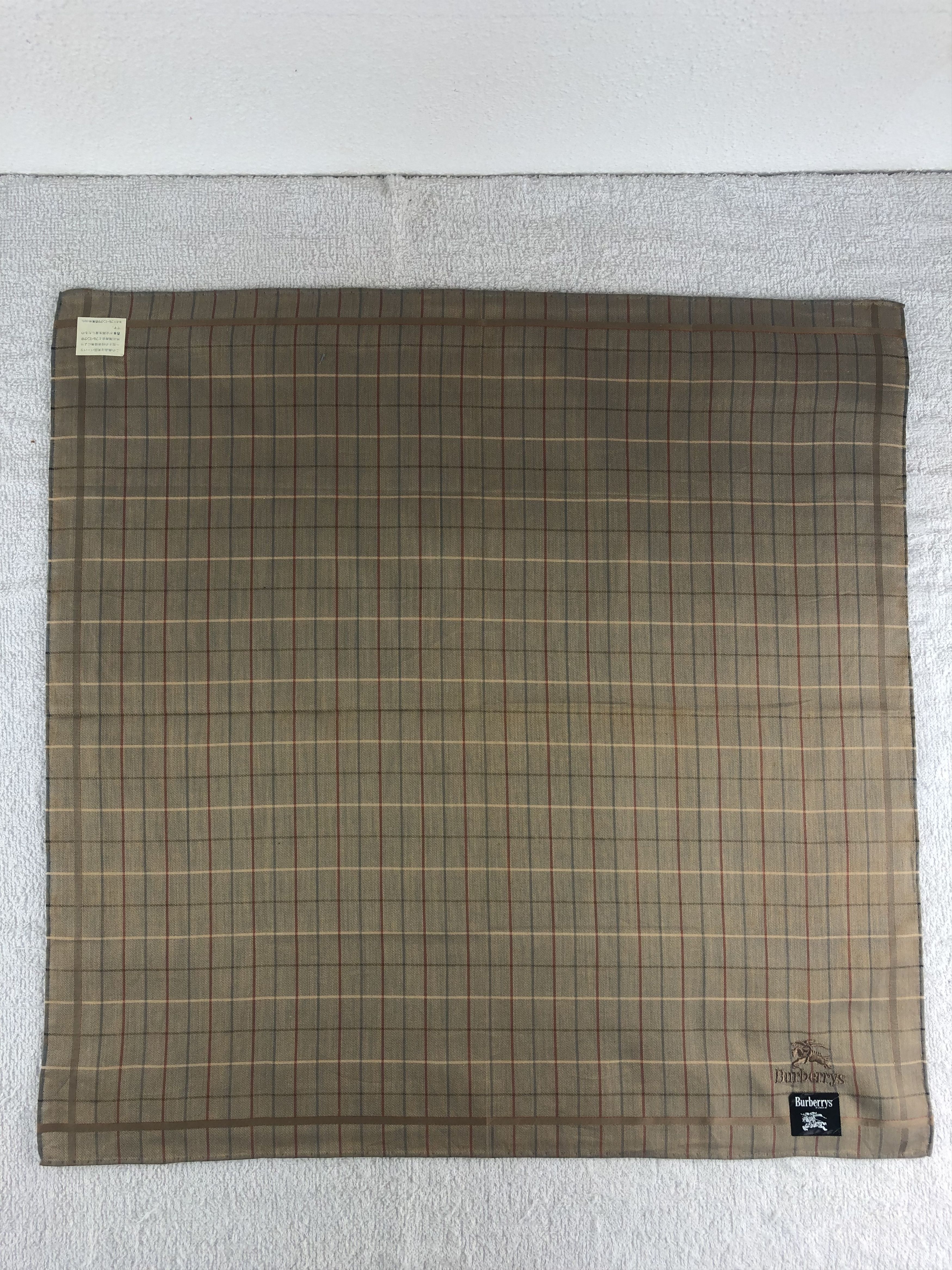 Burberry Burberrys Handkerchief / Bandana / Neckerchief C074 Size ONE SIZE - 3 Thumbnail