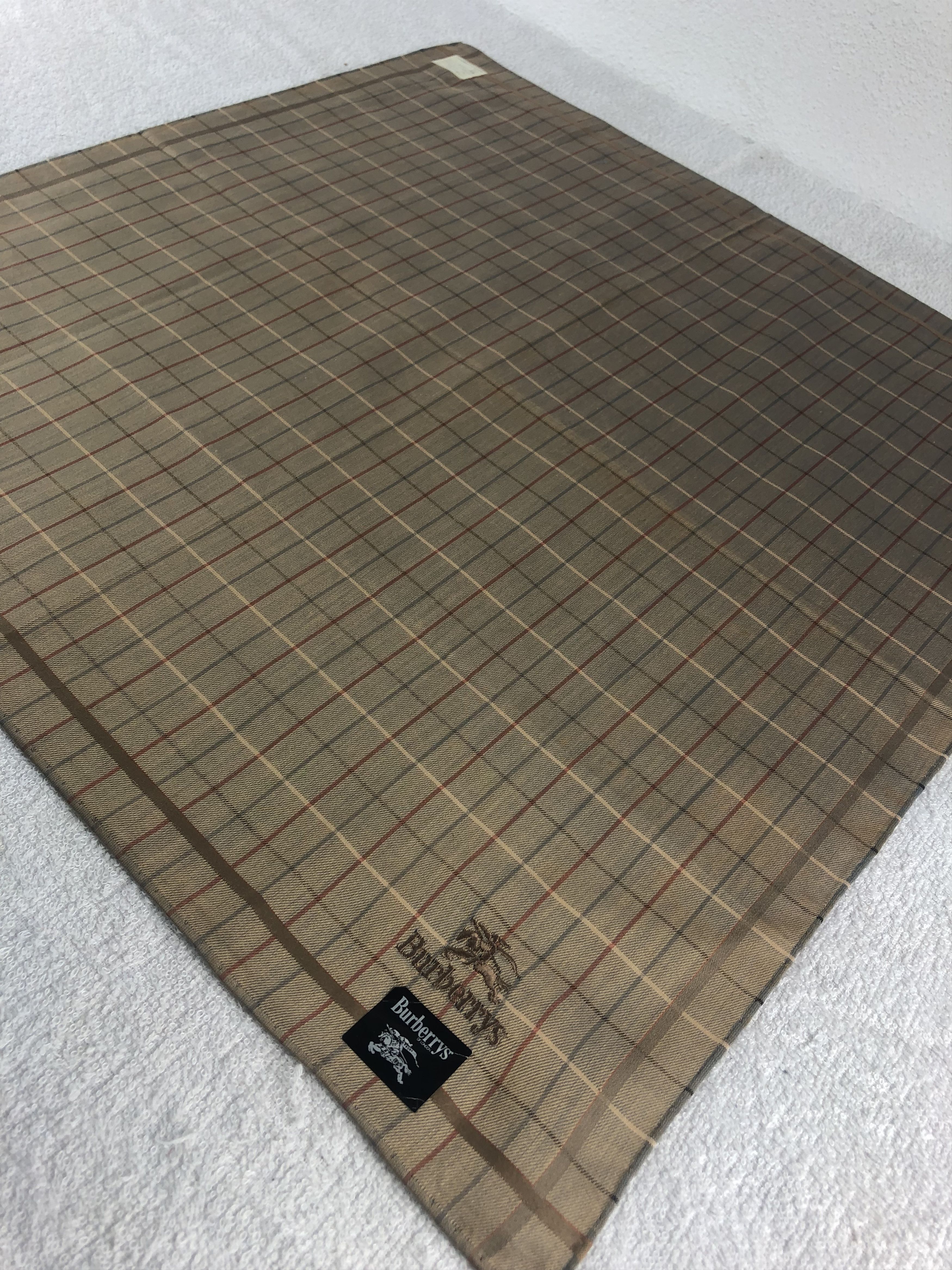 Burberry Burberrys Handkerchief / Bandana / Neckerchief C074 Size ONE SIZE - 4 Thumbnail