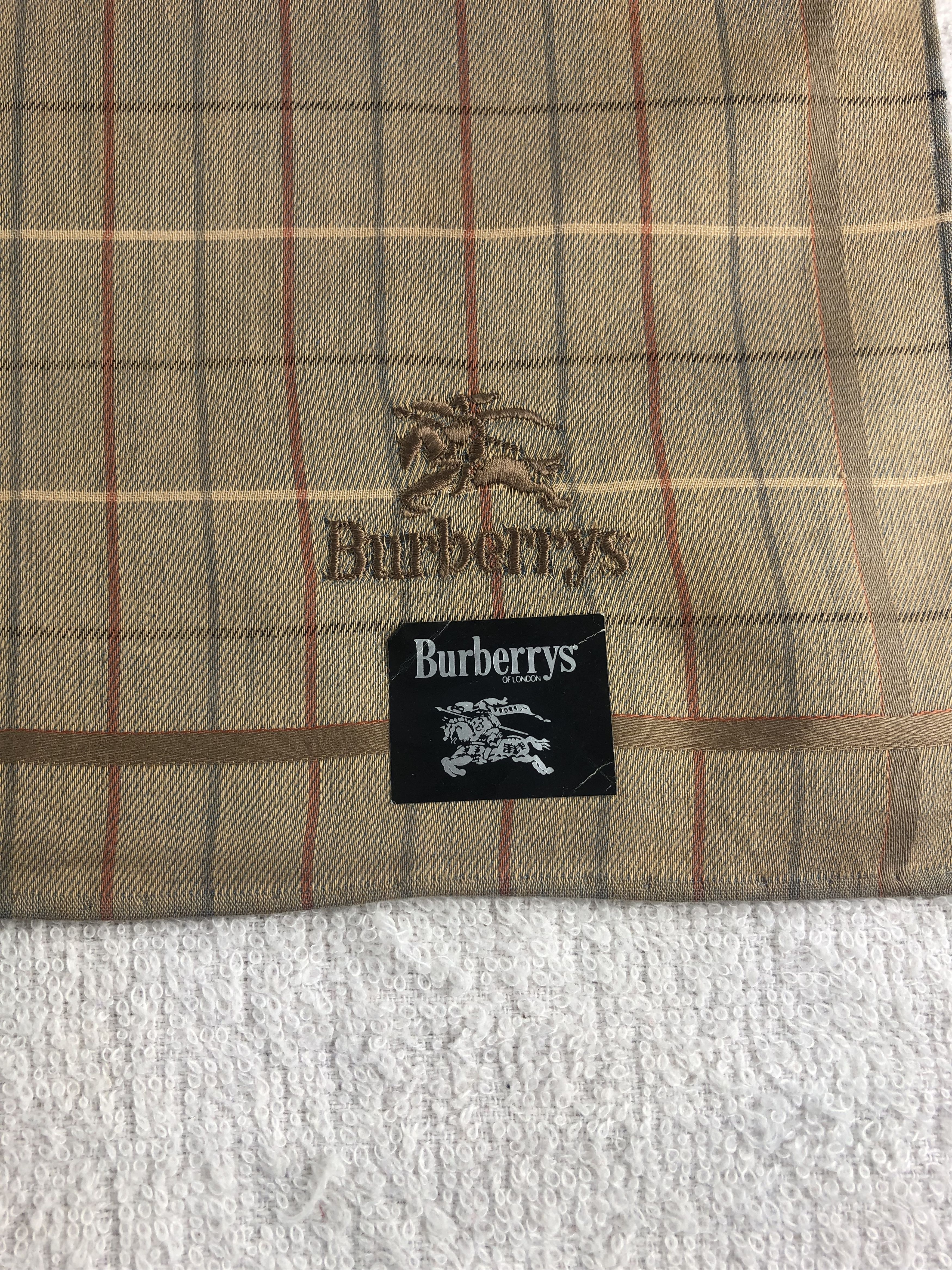 Burberry Burberrys Handkerchief / Bandana / Neckerchief C074 Size ONE SIZE - 5 Thumbnail