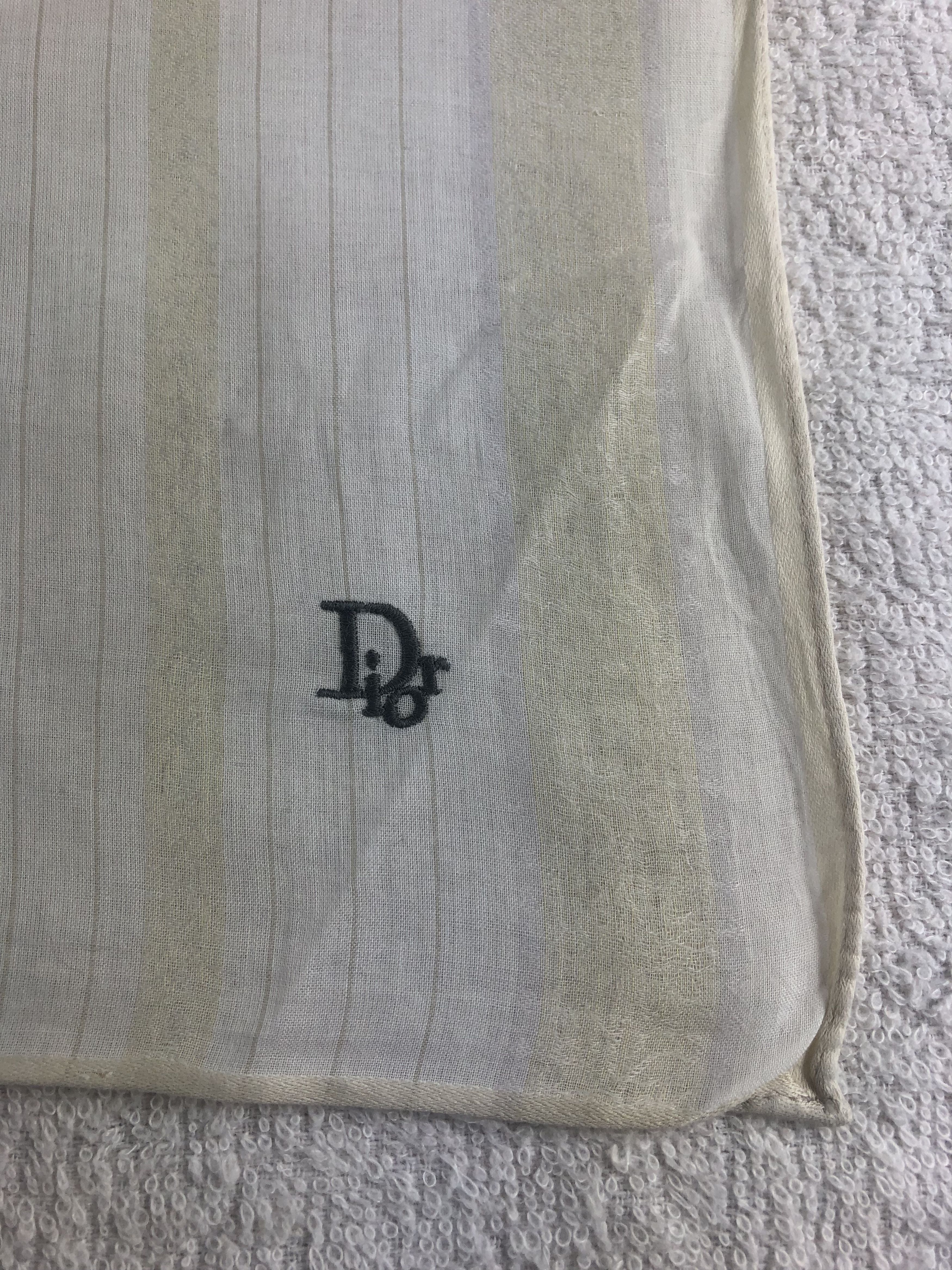 Vintage Christian Dior Handkerchief / Bandana / Neckerchief C073 Size ONE SIZE - 5 Thumbnail