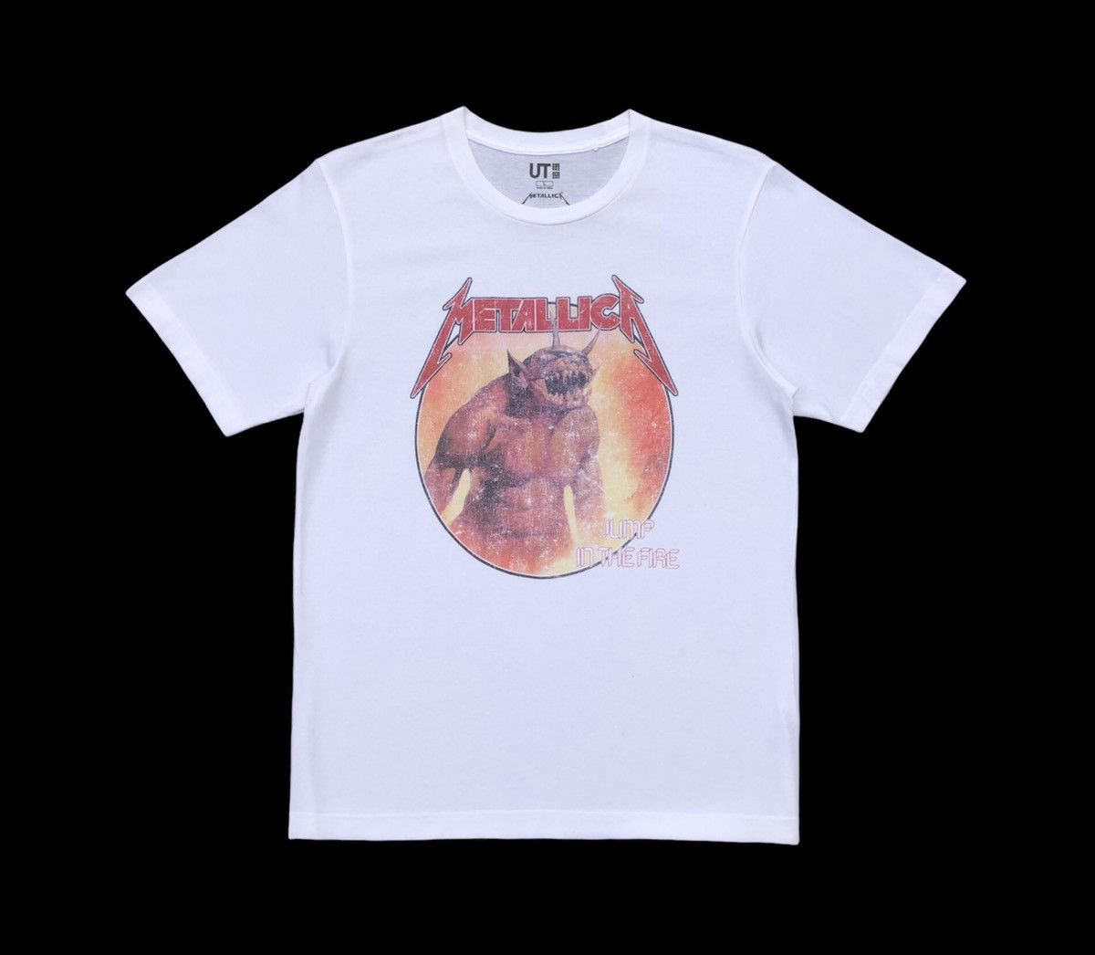 Metallica Metallica Jump In the Fire by Uniqlo Band Shirt Size US L / EU 52-54 / 3 - 5 Thumbnail