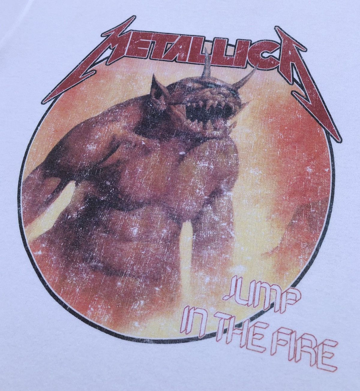 Metallica Metallica Jump In the Fire by Uniqlo Band Shirt Size US L / EU 52-54 / 3 - 8 Thumbnail