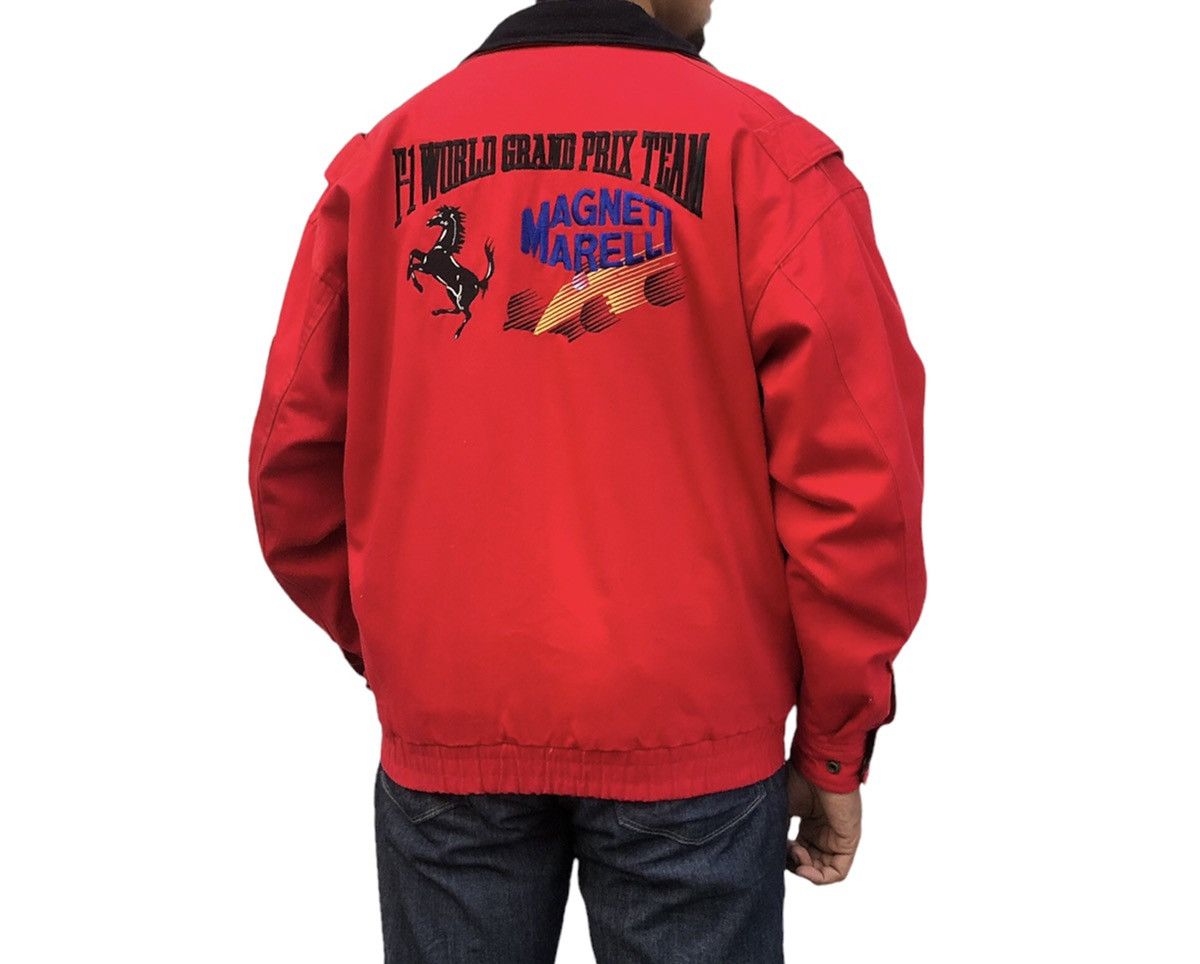 Vintage 🔥Vintage Magneti Marelli Ferrari F-1 Racing Team Jacket Size US L / EU 52-54 / 3 - 5 Thumbnail