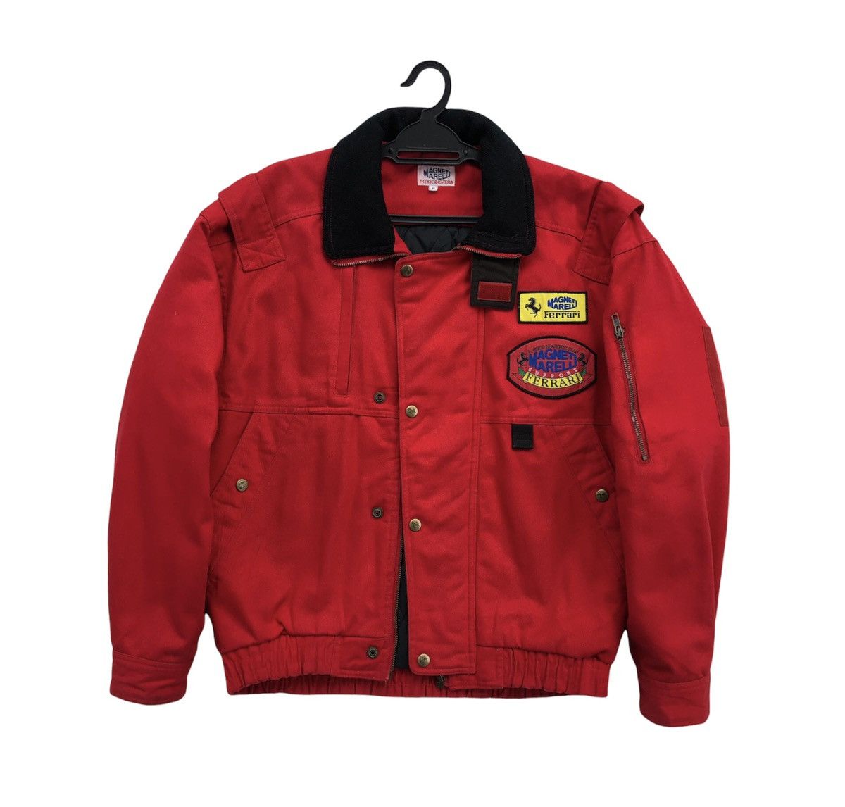 Vintage 🔥Vintage Magneti Marelli Ferrari F-1 Racing Team Jacket Size US L / EU 52-54 / 3 - 6 Thumbnail