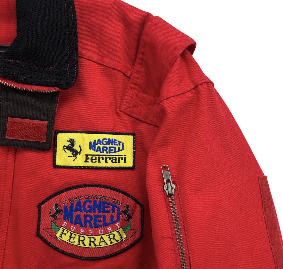 Vintage 🔥Vintage Magneti Marelli Ferrari F-1 Racing Team Jacket Size US L / EU 52-54 / 3 - 9 Thumbnail