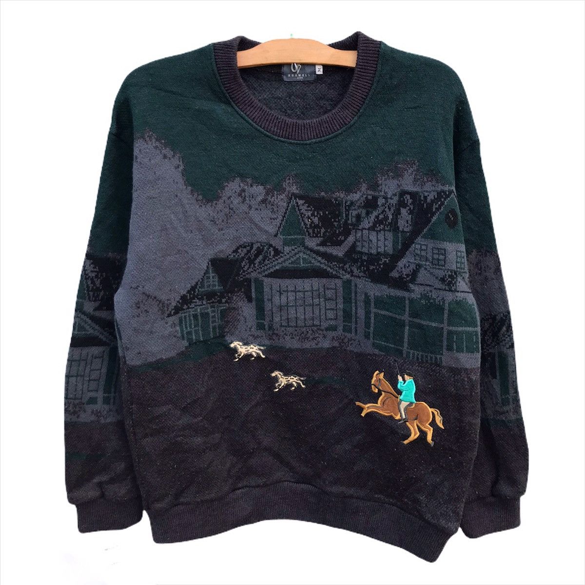 Japanese Brand Boswell men wool sweatshirt Size US M / EU 48-50 / 2 - 1 Thumbnail