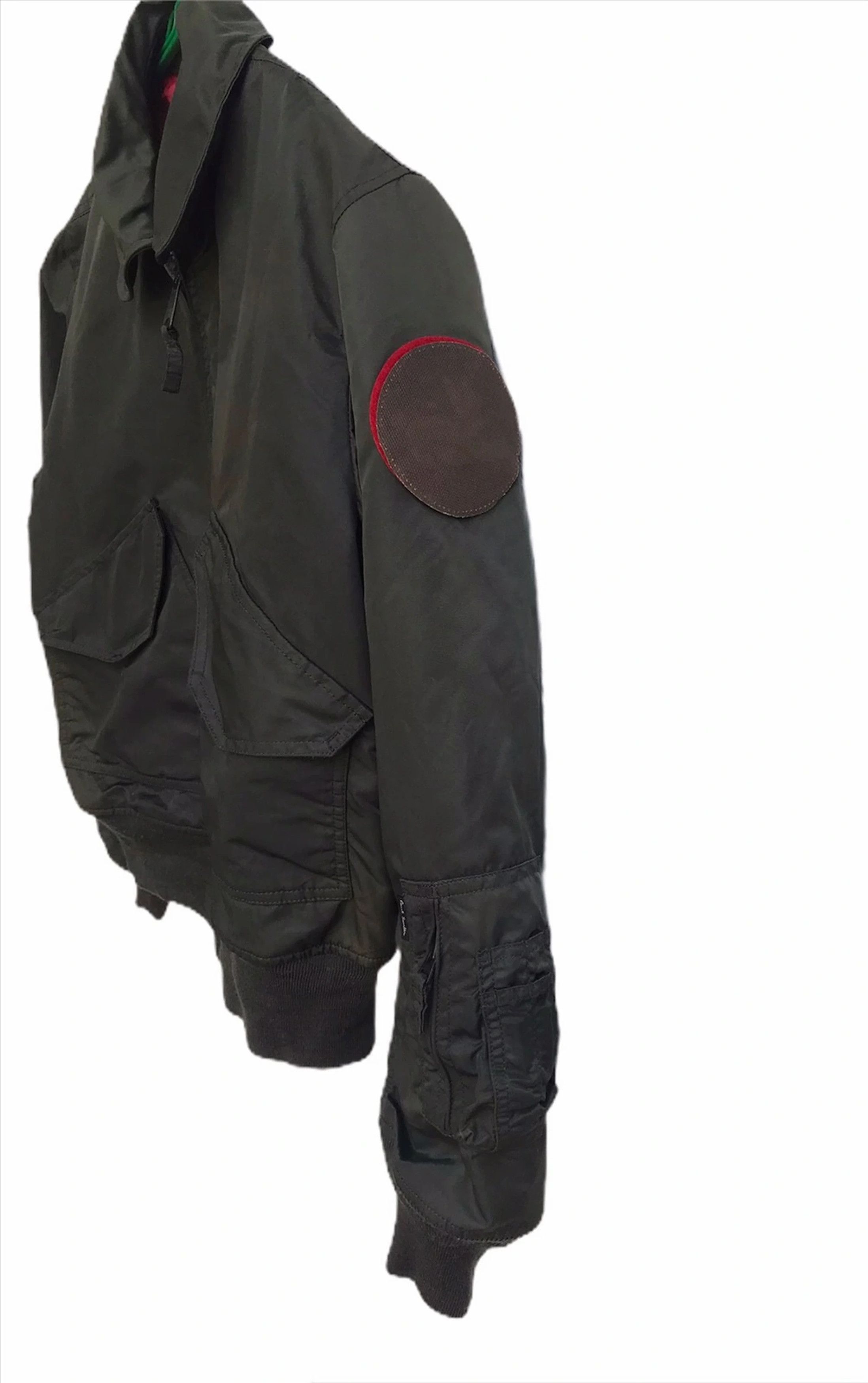 Paul Smith Red Ear Military Bomber Jacket