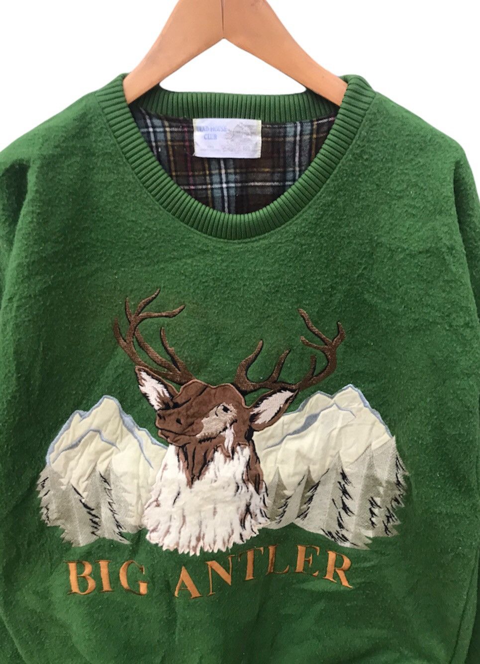 Vintage Trad house club wool sweatshirt Size US M / EU 48-50 / 2 - 3 Thumbnail