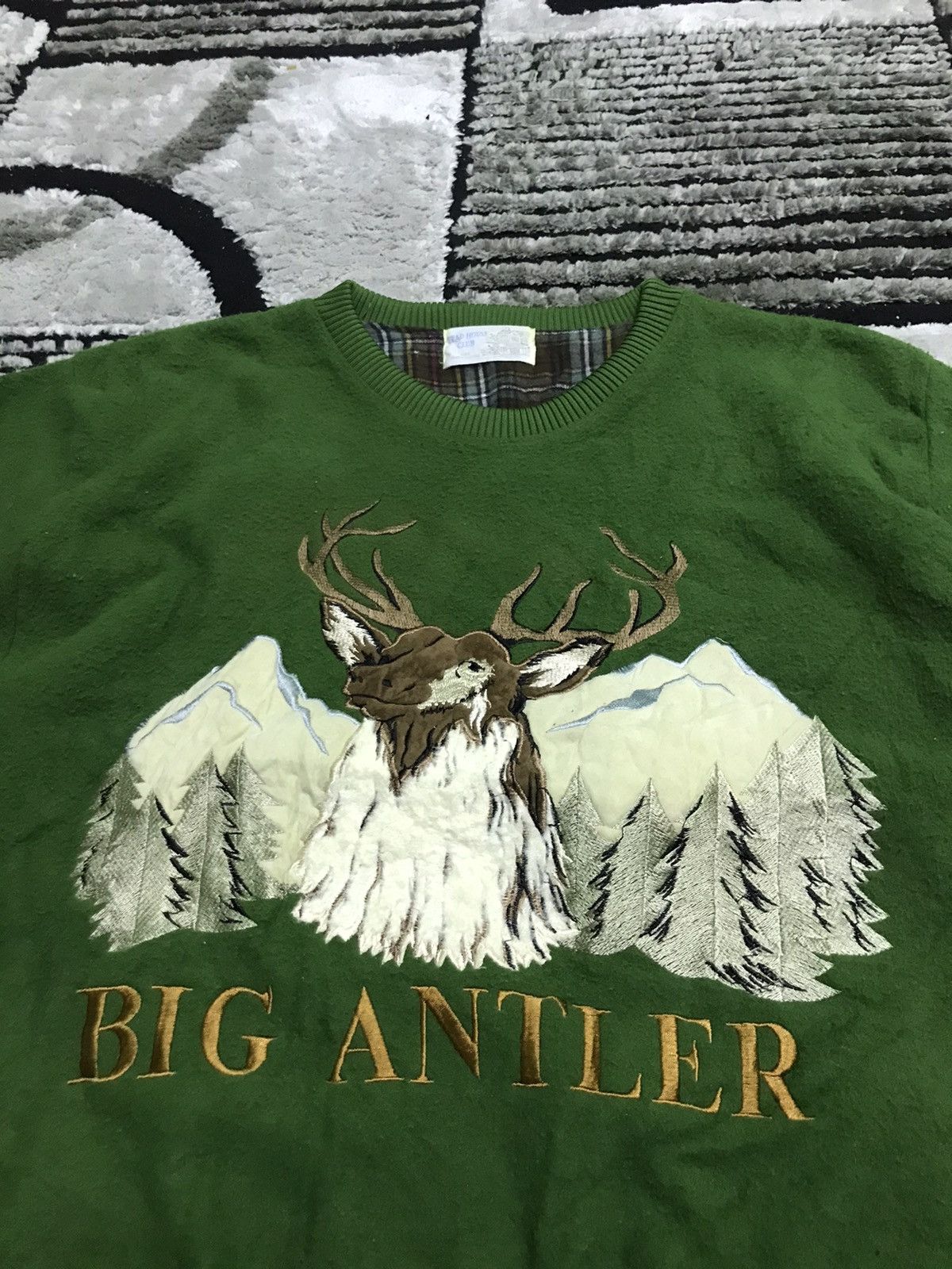 Vintage Trad house club wool sweatshirt Size US M / EU 48-50 / 2 - 9 Thumbnail