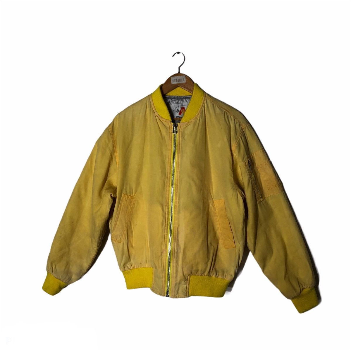 Japanese Brand ALPHA CUBIC RACING TEAM BOMBER JACKET Size US M / EU 48-50 / 2 - 2 Thumbnail