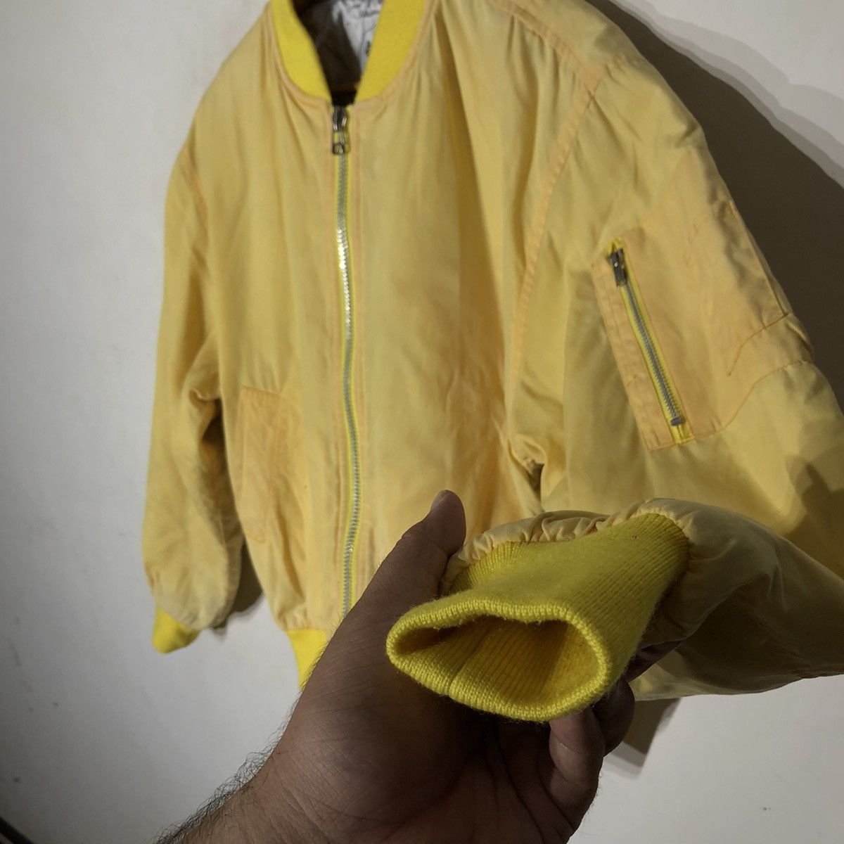 Japanese Brand ALPHA CUBIC RACING TEAM BOMBER JACKET Size US M / EU 48-50 / 2 - 5 Thumbnail