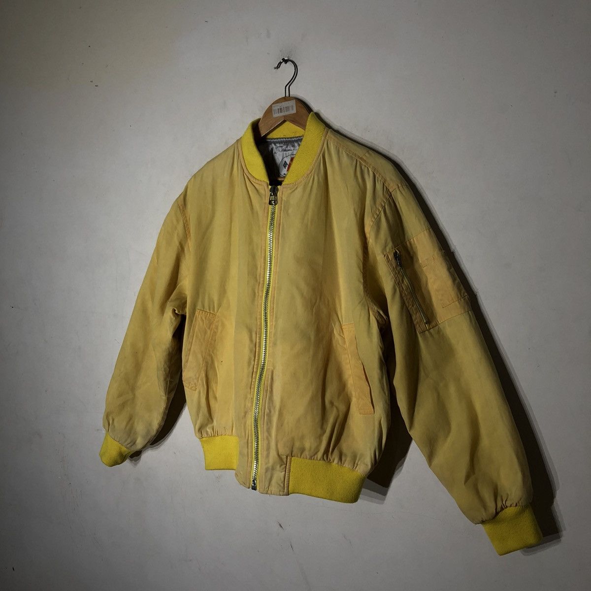 Japanese Brand ALPHA CUBIC RACING TEAM BOMBER JACKET Size US M / EU 48-50 / 2 - 3 Thumbnail