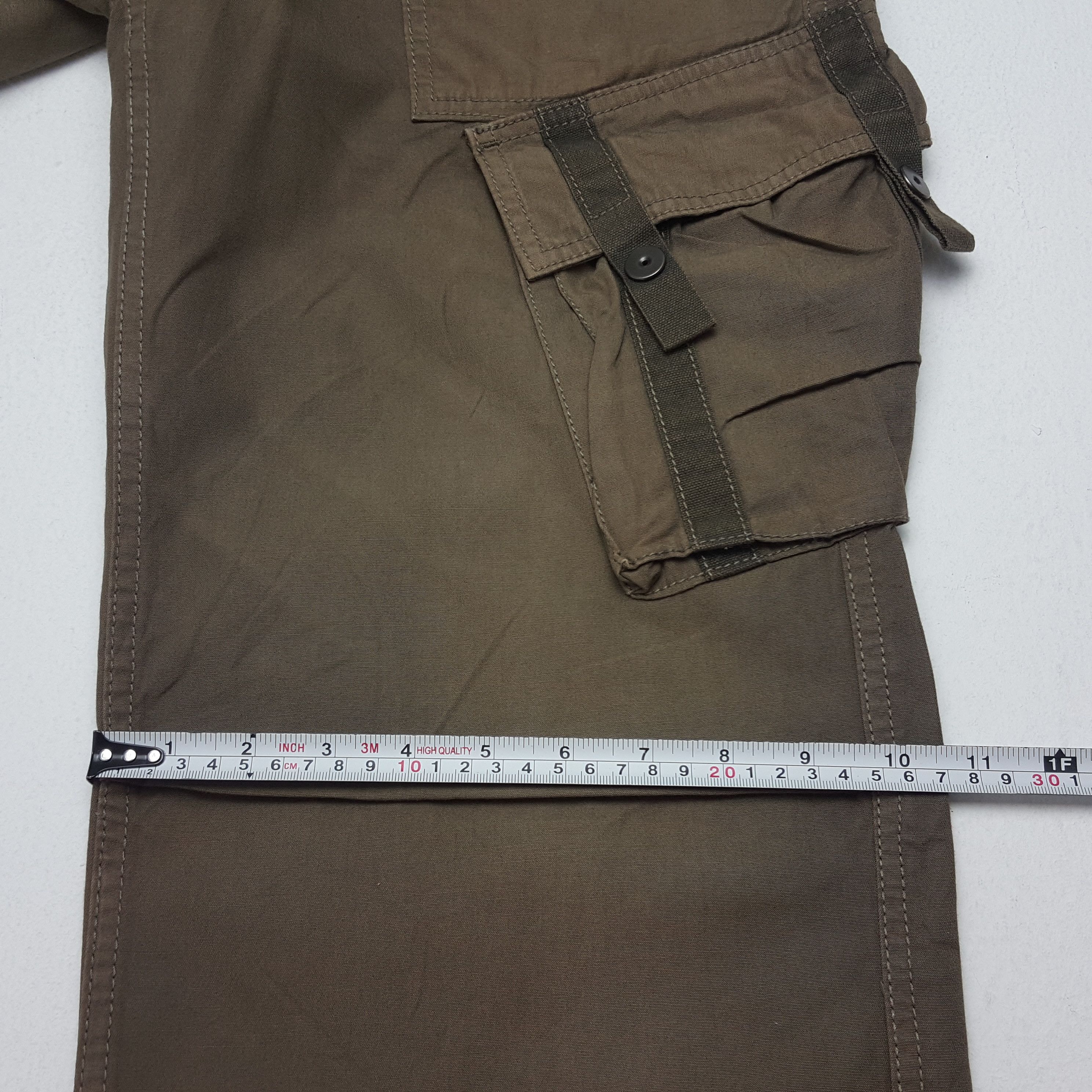Japanese Brand × Vintage Vintage BLUE WAY Japanese Brand Cargo Parachute Pants Size US 32 / EU 48 - 10 Thumbnail