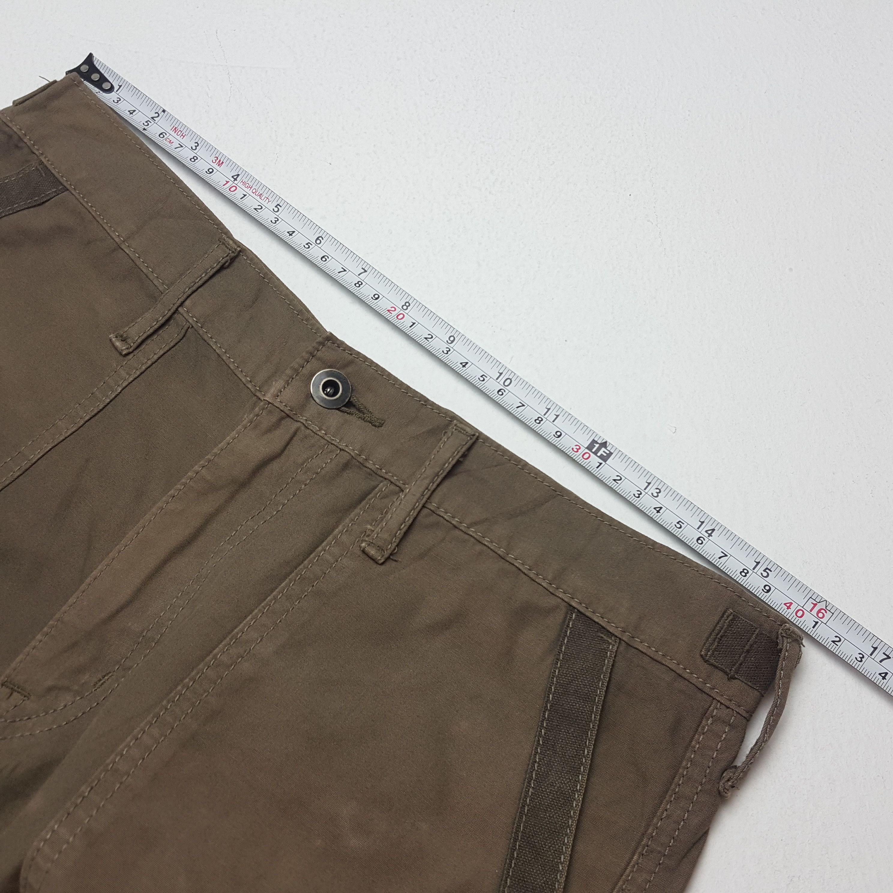 Japanese Brand × Vintage Vintage BLUE WAY Japanese Brand Cargo Parachute Pants Size US 32 / EU 48 - 7 Thumbnail