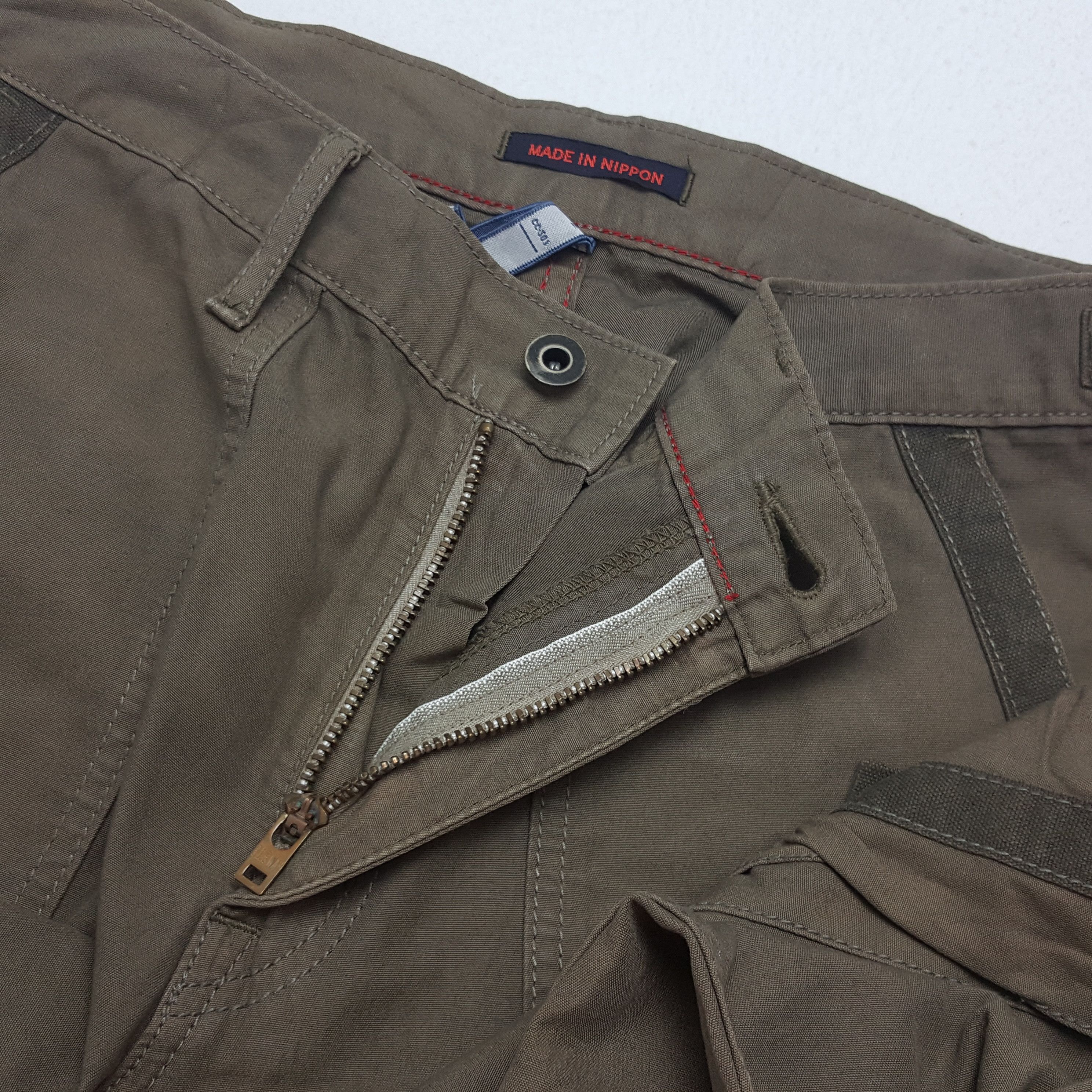 Japanese Brand × Vintage Vintage BLUE WAY Japanese Brand Cargo Parachute Pants Size US 32 / EU 48 - 12 Thumbnail