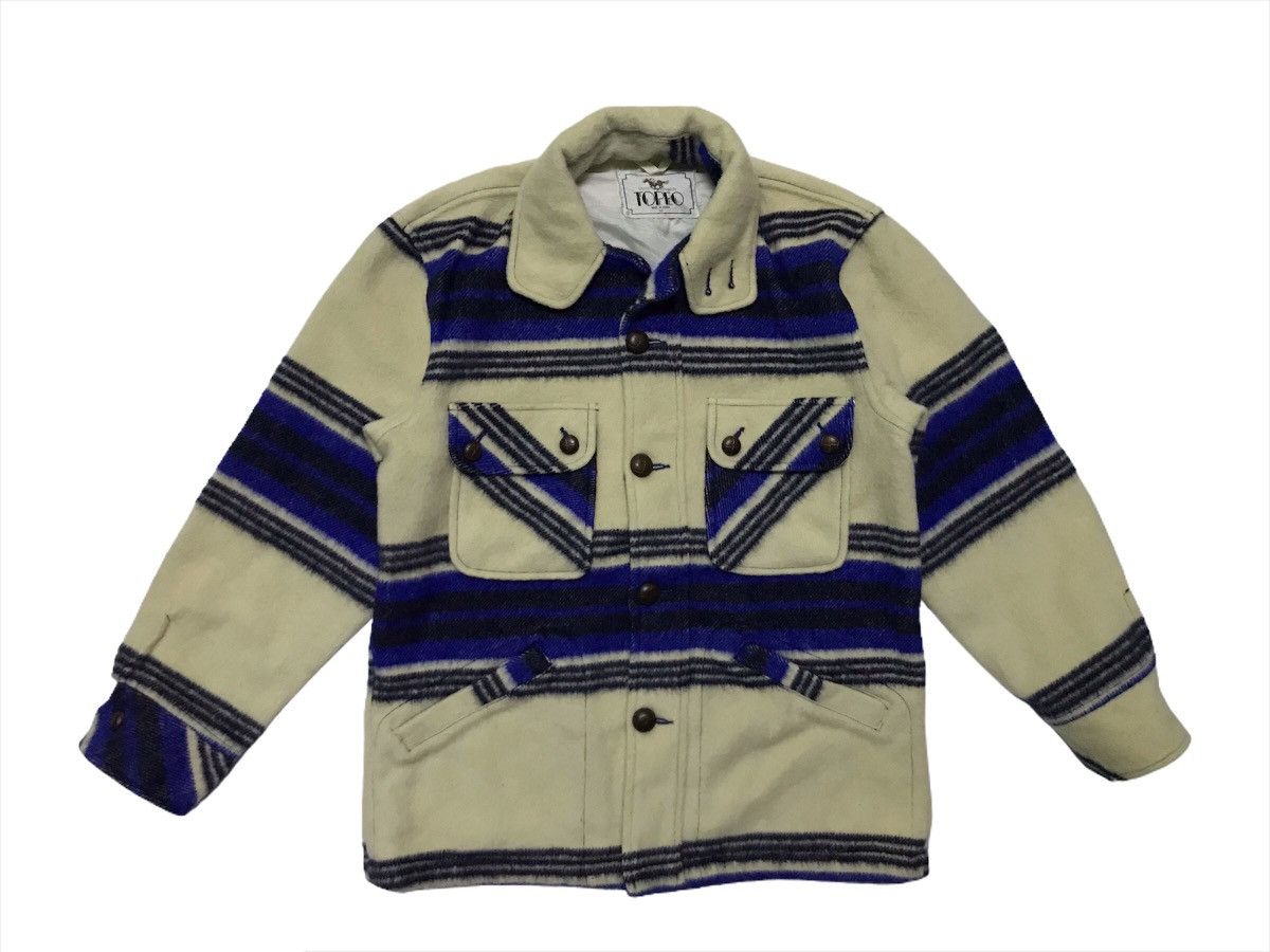 Vintage Vintage Topeo wool jacket Size US M / EU 48-50 / 2 - 1 Thumbnail