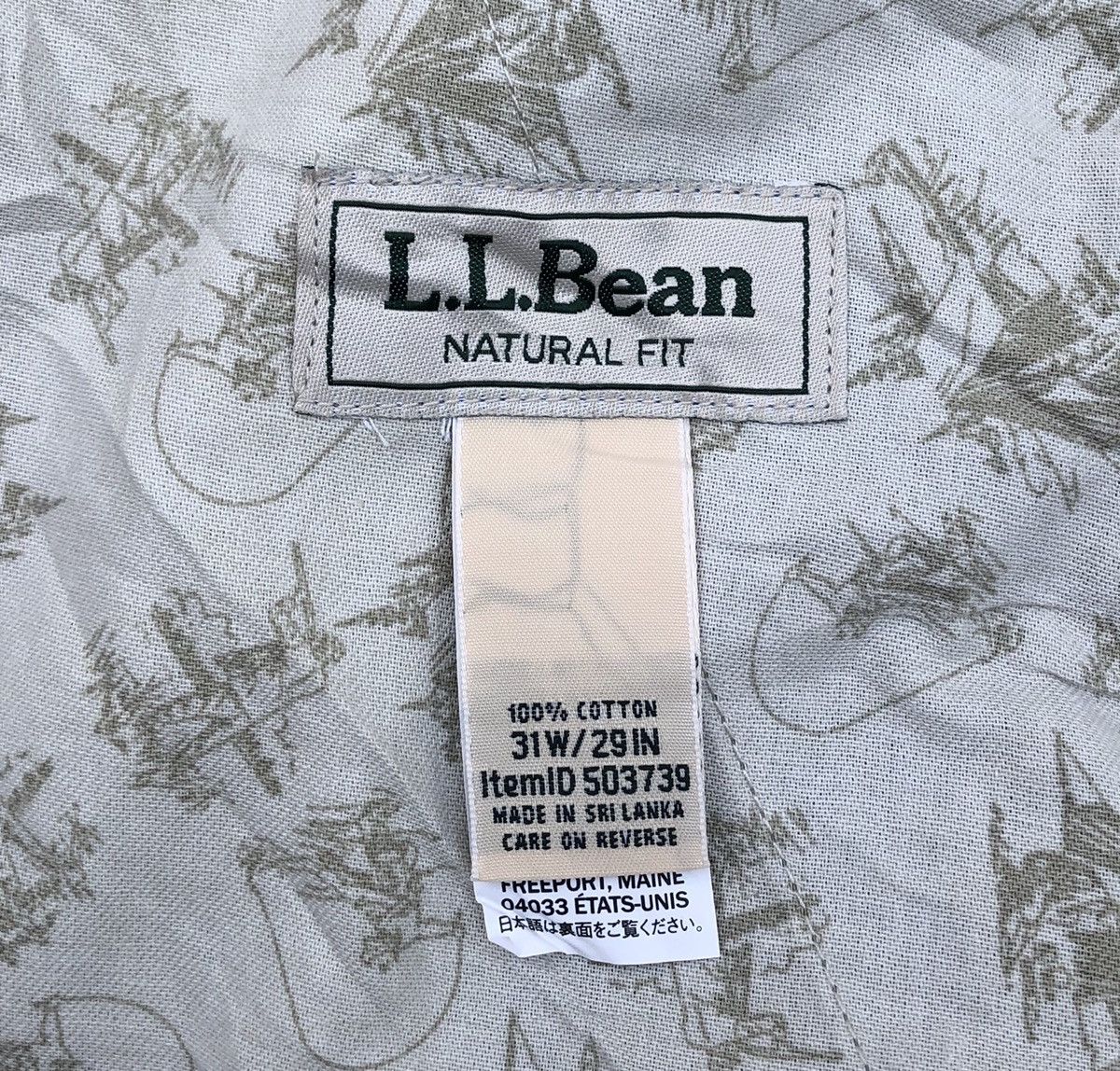 L.L. Bean L. L. BEAN Mens Cargo Pants Size US 32 / EU 48 - 10 Thumbnail