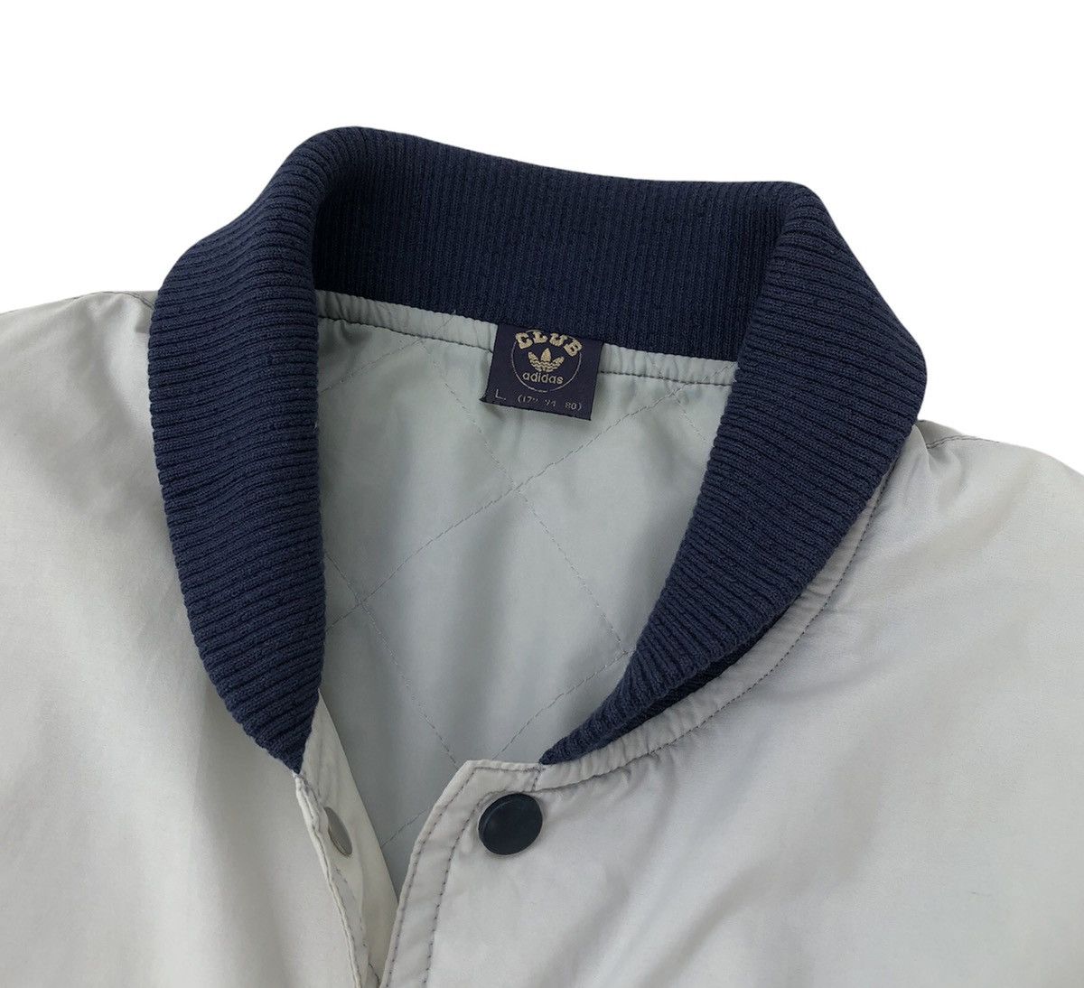 Adidas Vintage 80s 90s Adidas Club Descante Nylon Varsity Jacket Size US M / EU 48-50 / 2 - 11 Thumbnail