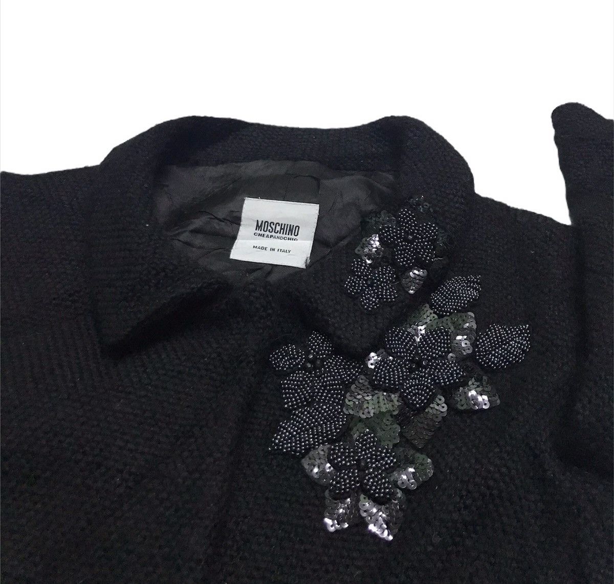 Moschino Moschino snap button wool jacket Size US S / EU 44-46 / 1 - 5 Thumbnail