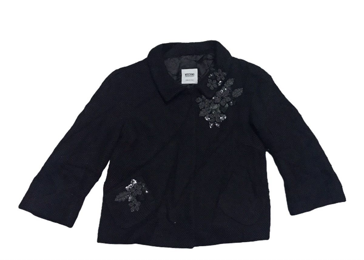 Moschino Moschino snap button wool jacket Size US S / EU 44-46 / 1 - 1 Thumbnail