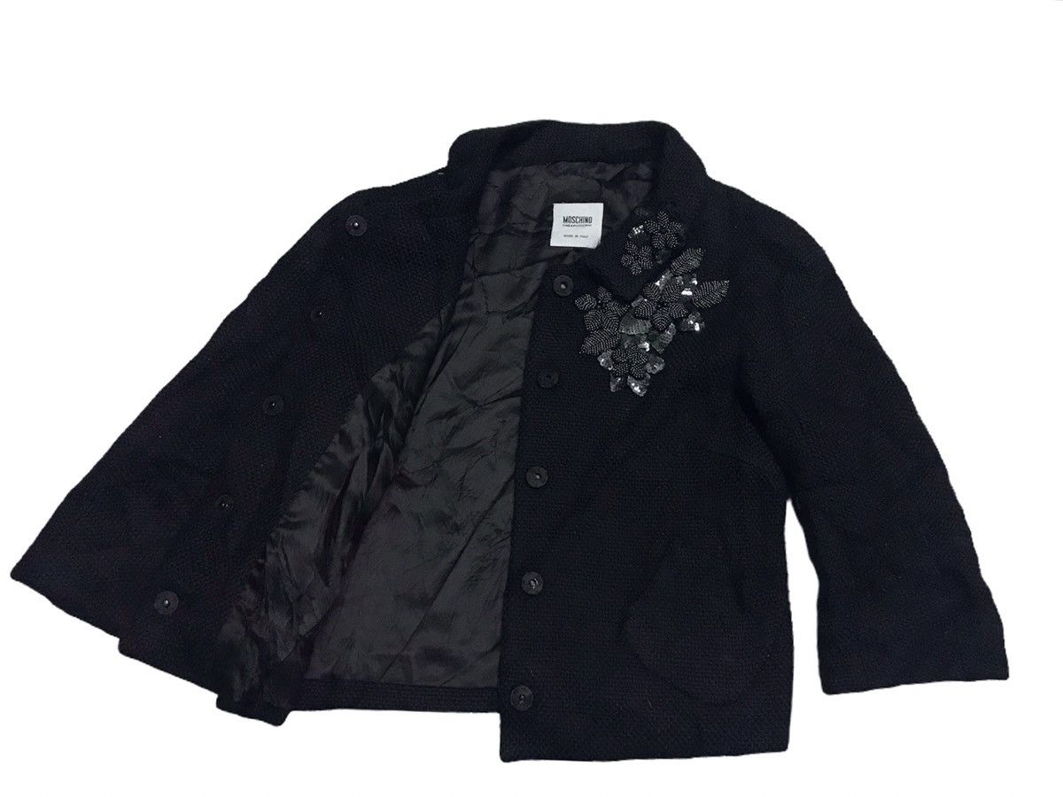 Moschino Moschino snap button wool jacket Size US S / EU 44-46 / 1 - 4 Thumbnail
