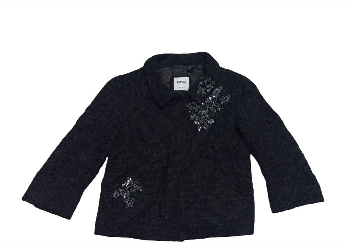 Moschino Moschino snap button wool jacket Size US S / EU 44-46 / 1 - 3 Thumbnail